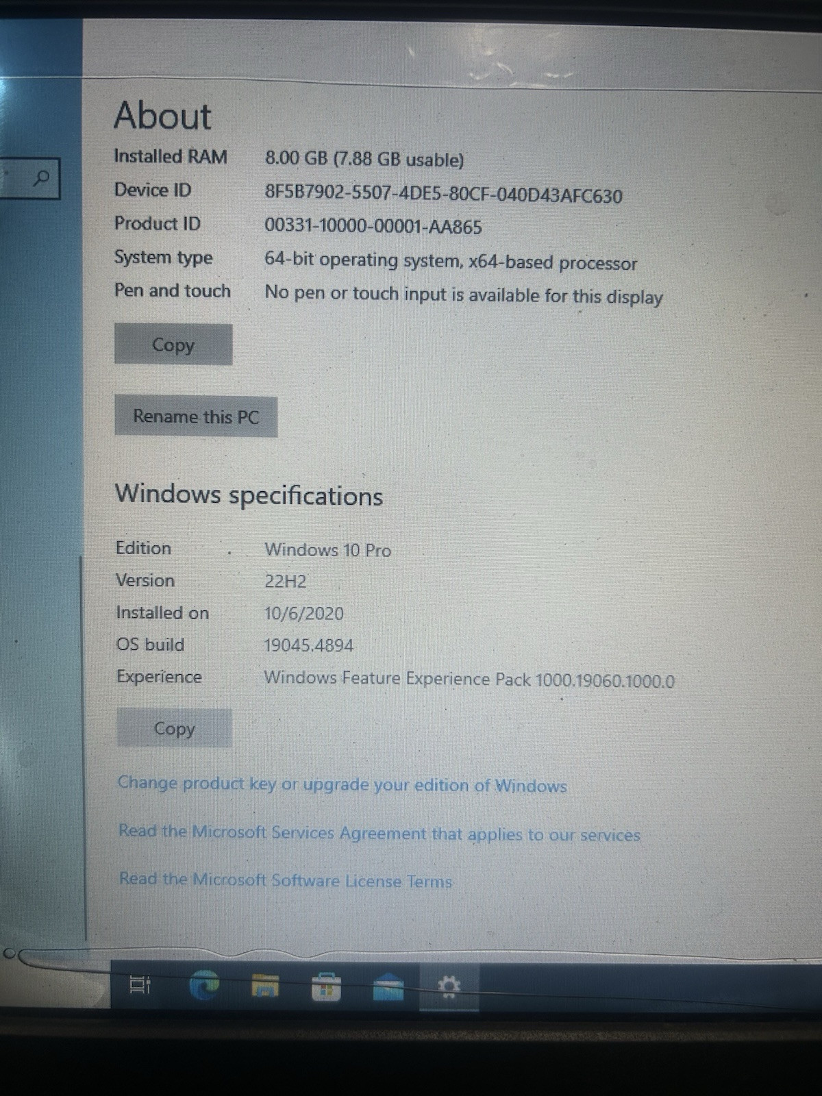 Dell Latitude E6420XFRCore i7,8gb RAM No HDD or caddy,screen/battery issue