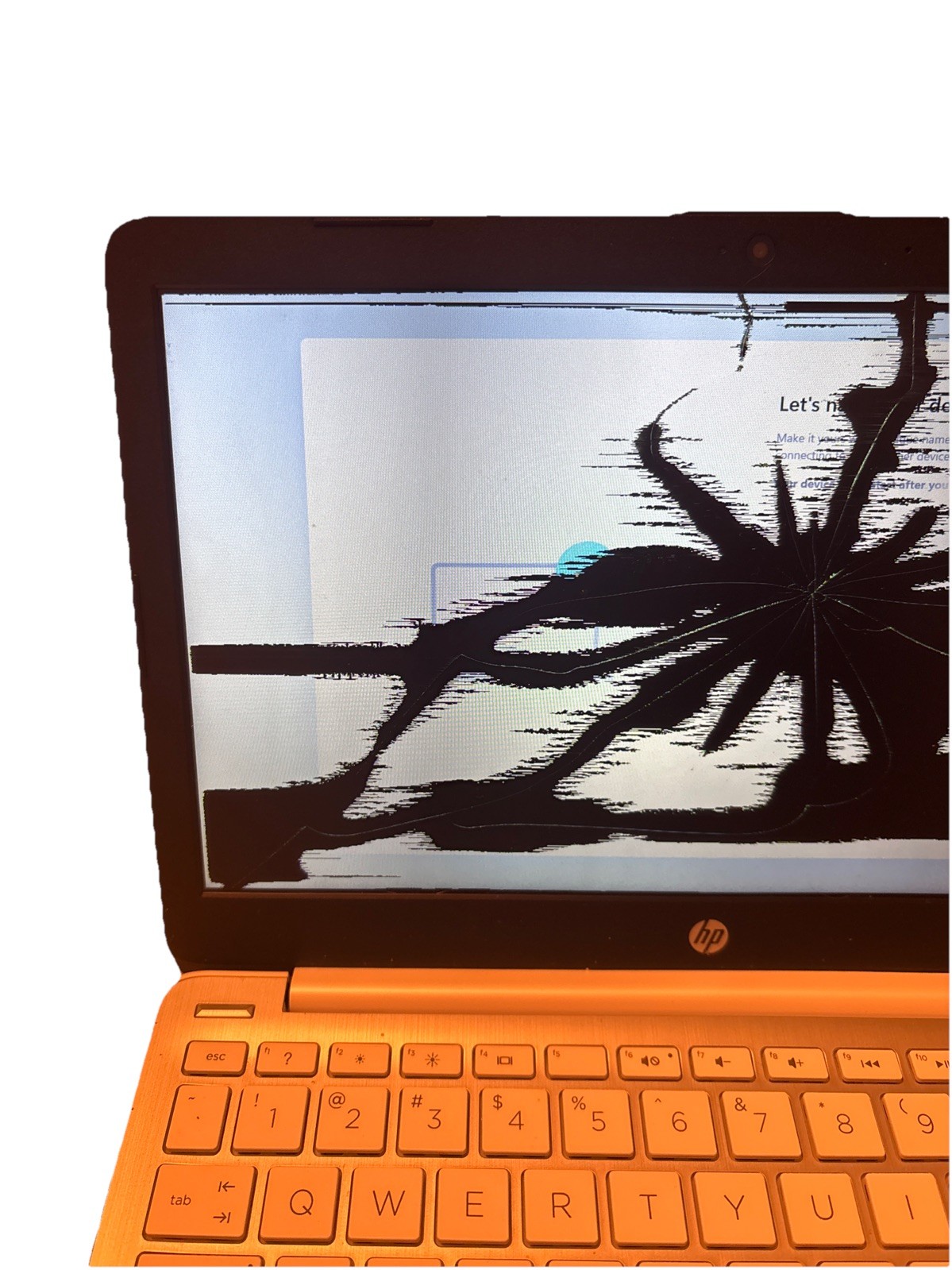 HP Stream Laptop 11” Screen Is Cracked Computer Works