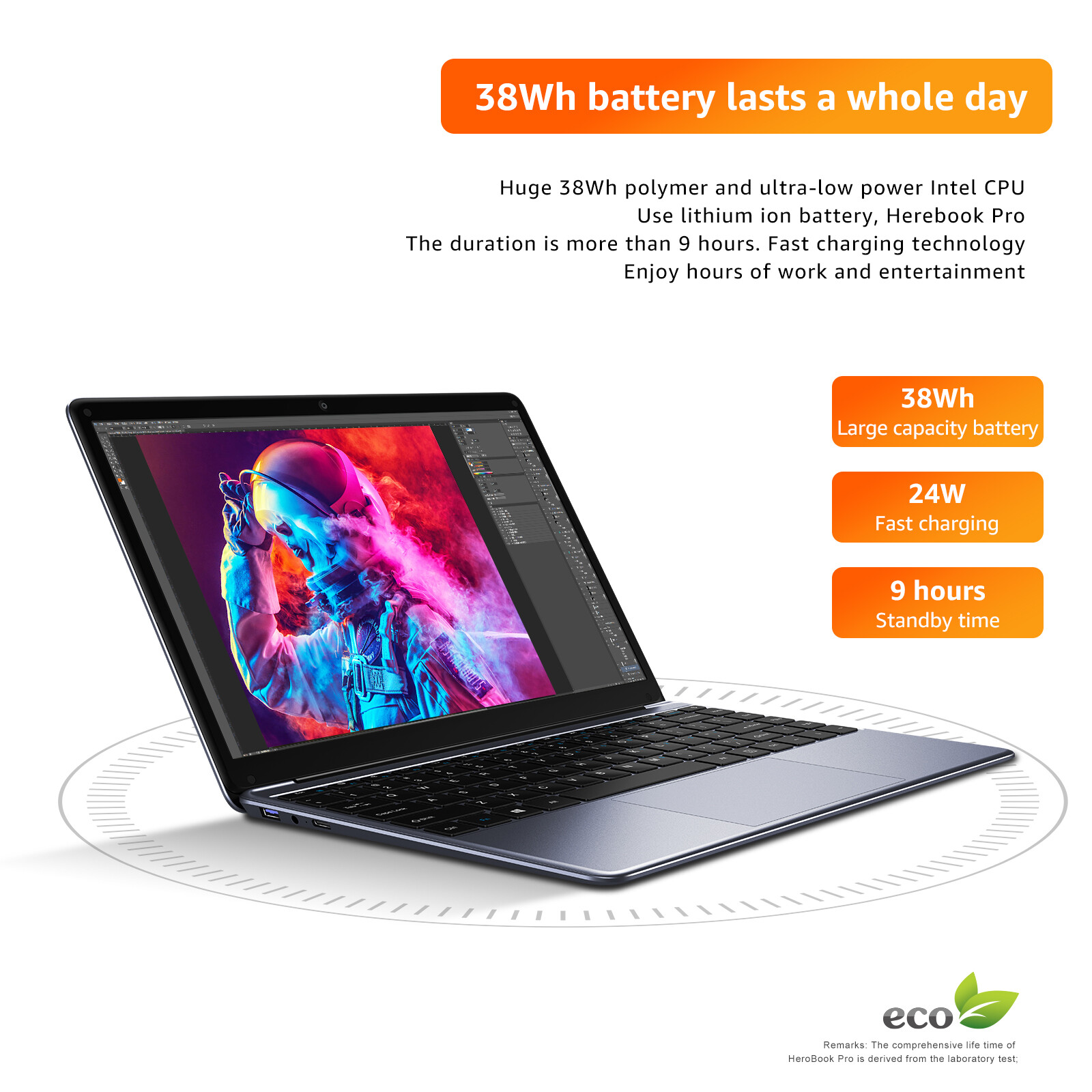 CHUWI- 14.1″ Laptop – Intel Celeron 2.8GH- 8GB Memory – 256GB SSD-HDMI Gray