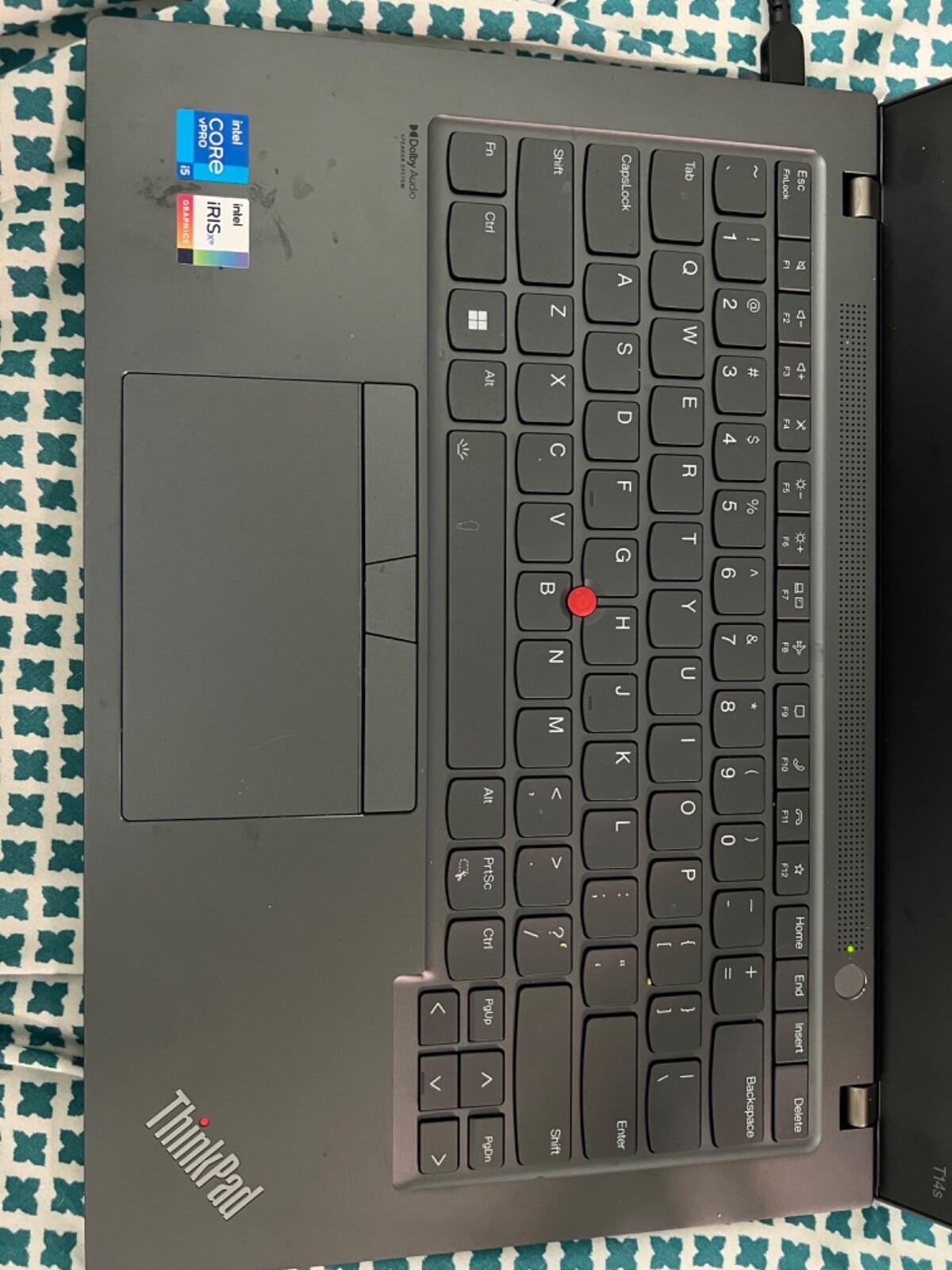 lenovo thinkpad t14s gen2 storm grey 14” Laptop