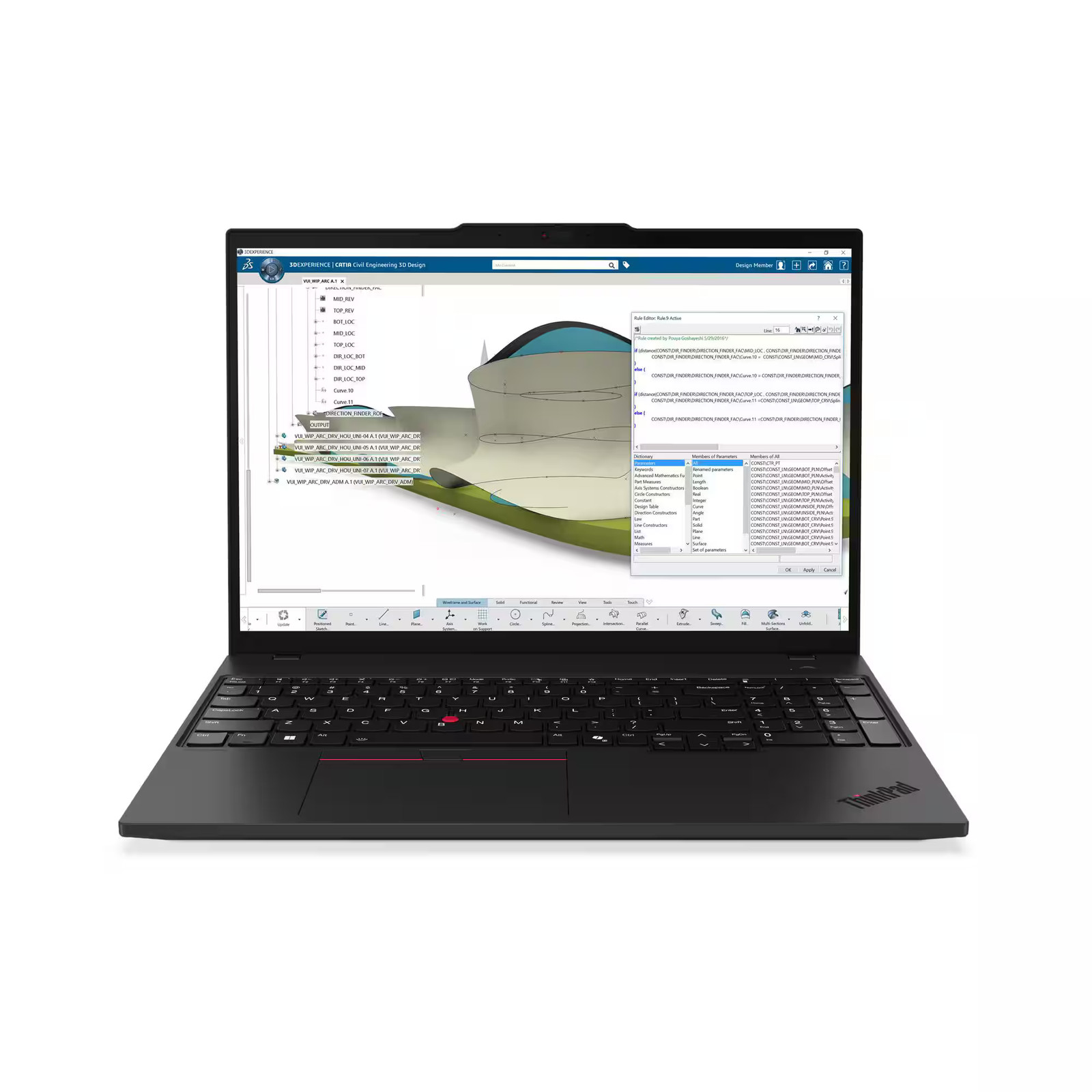 Lenovo – ThinkPad P16s Gen 4 16″ Laptop – AMD Ryzen AI 7 PRO with 32GB Memory…