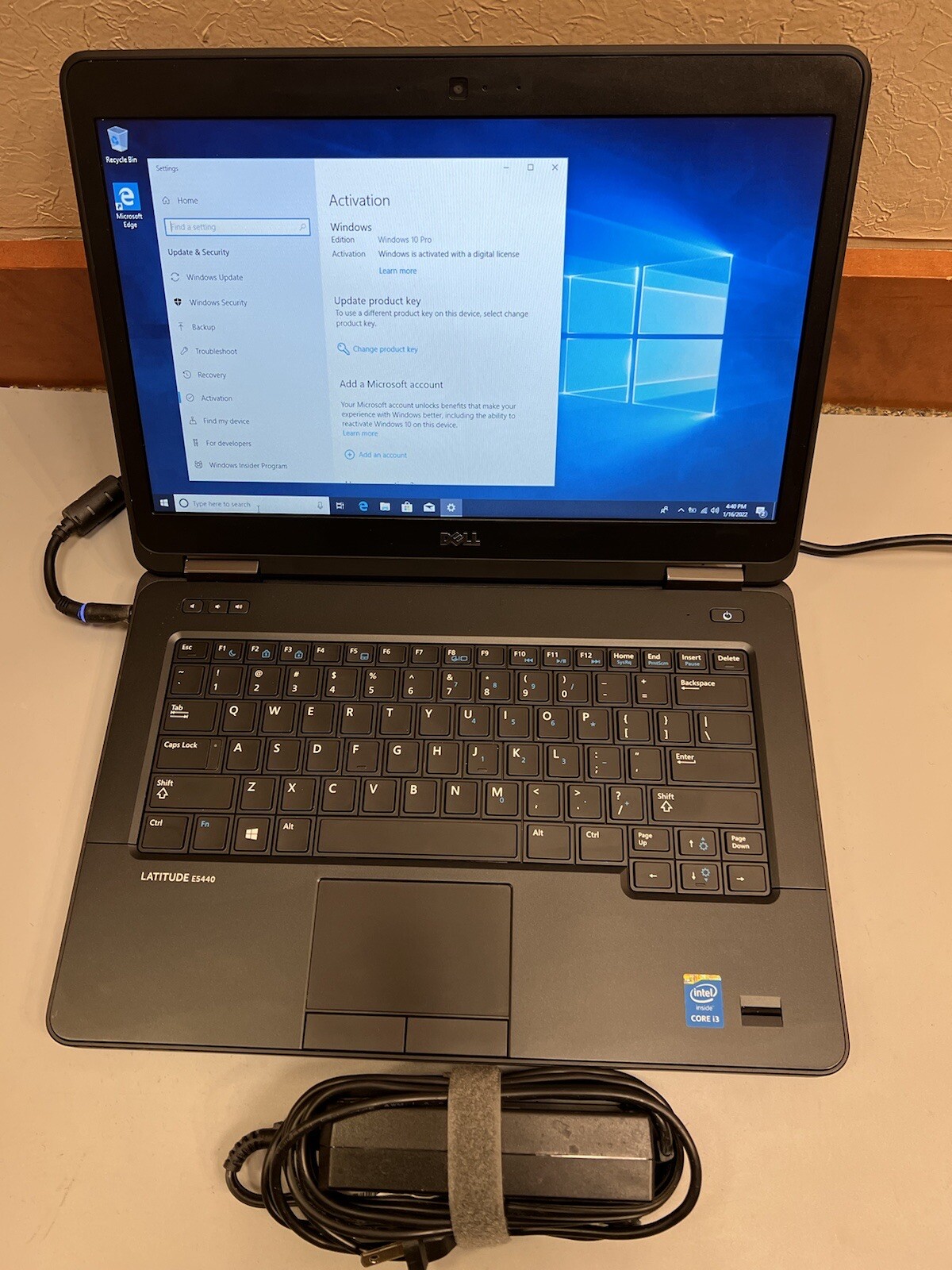 Dell Latitude E5440 14″ Intel Core i3-4010U 4GB RAM 500GB HDD WEBCAM BLUETOOTH