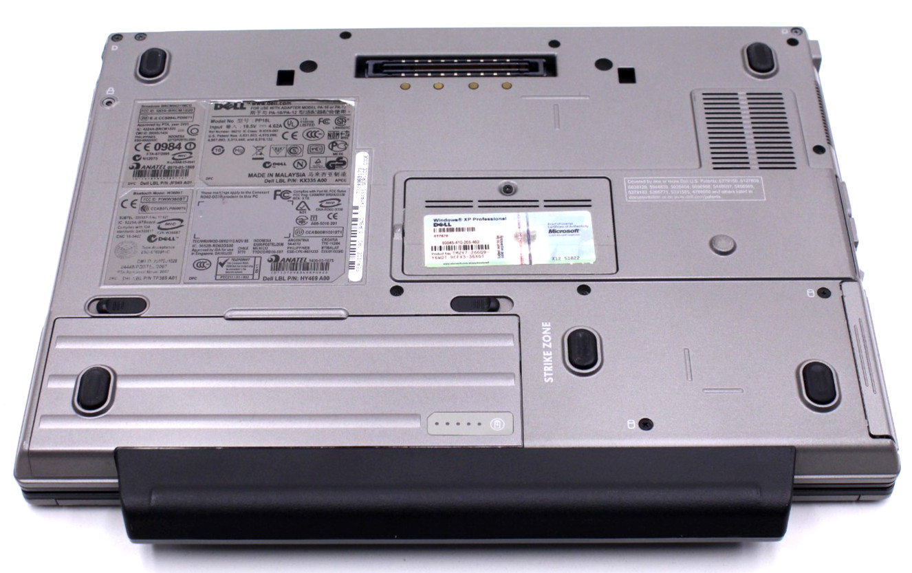 Dell Latitude D630 Core 2 Duo @2.0GHz 4GB RAM 256GB SSD Windows XP Pro SP3