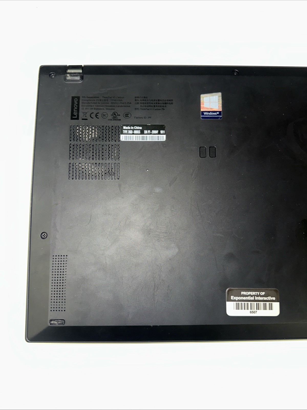 🚀 Lenovo ThinkPad X1 Carbon 7th Gen 14″ i7-8665U 16GB RAM 512GB SSD