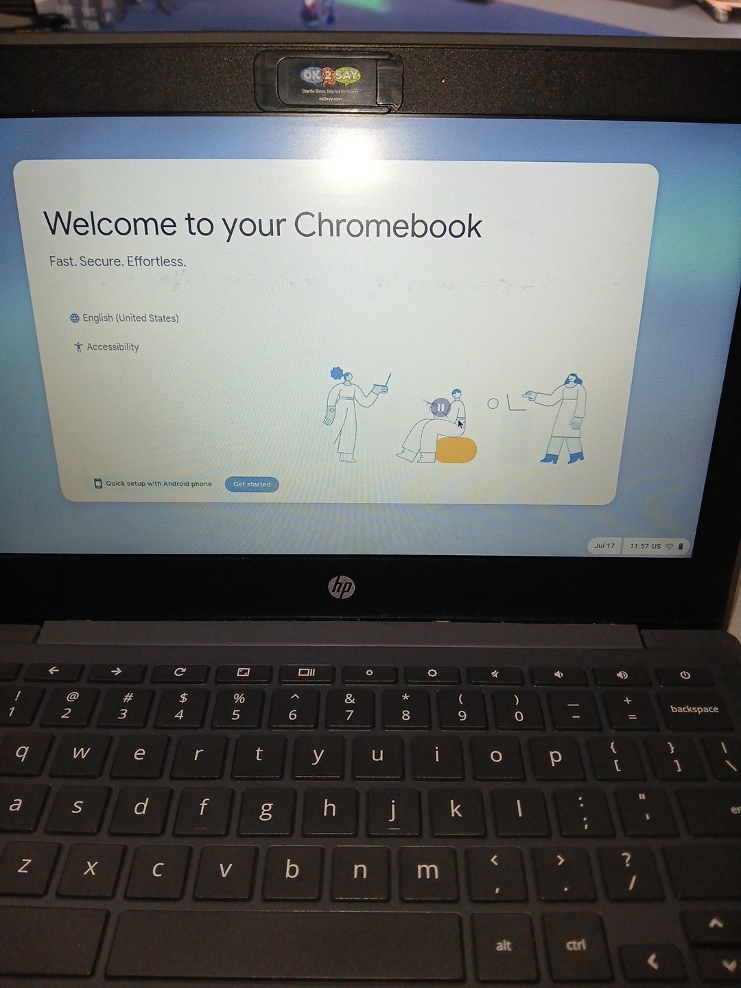 HP Chromebook 11A G8 EE 11.6″ AMD A4 1.6GHz/4GB/32GB – 16W64UT
