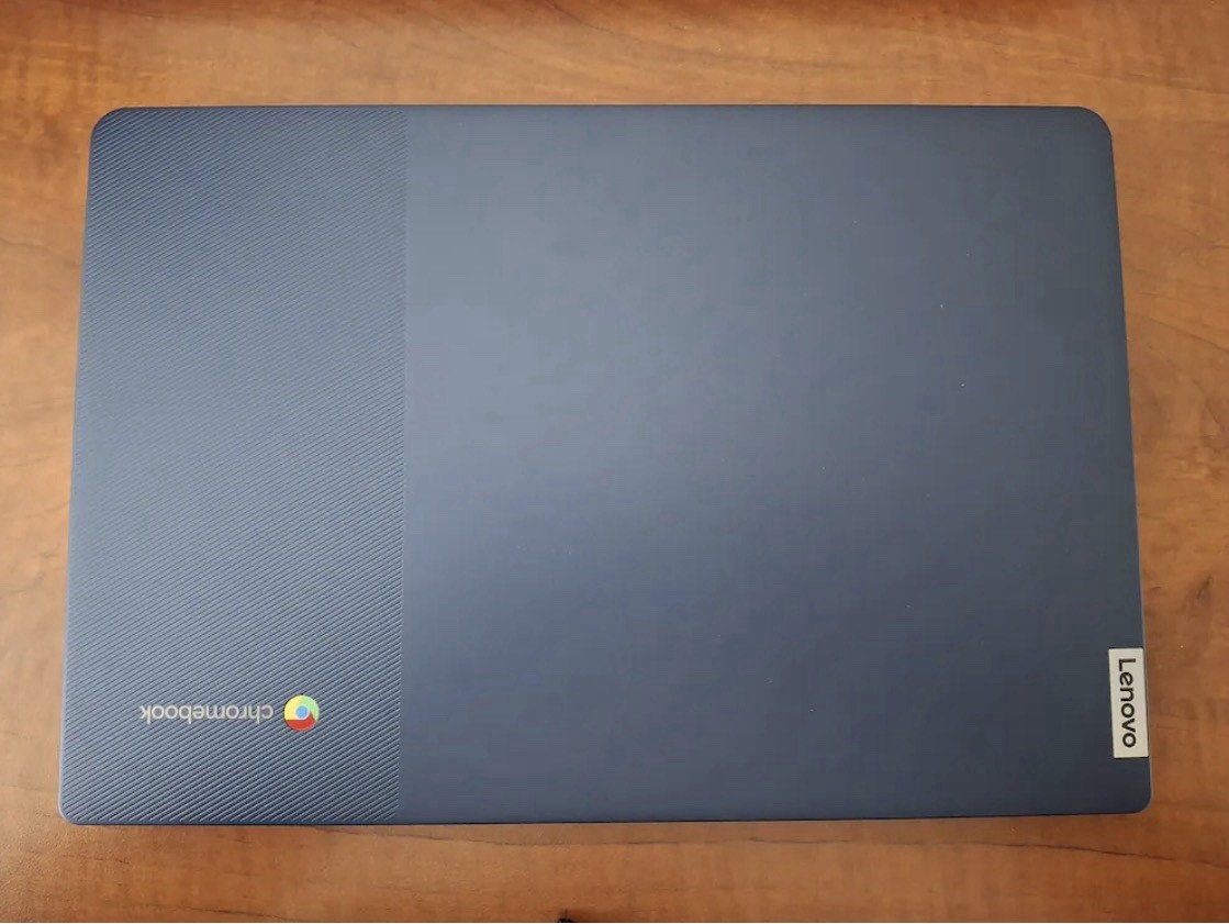 Lenovo Chromebook 14″ Blue Laptop Chrome OS Wi-Fi Bluetooth Webcam USB-C