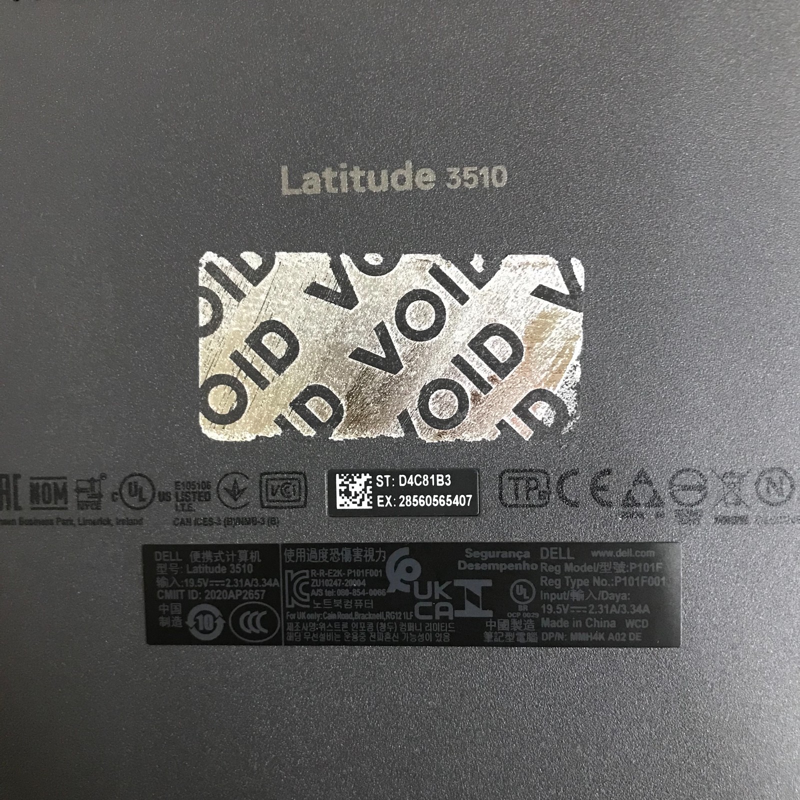 Dell Latitude 3510 Laptop i5-10210U 1.60GHz 8GB RAM 256GB SSD (Windows 11 Pro)