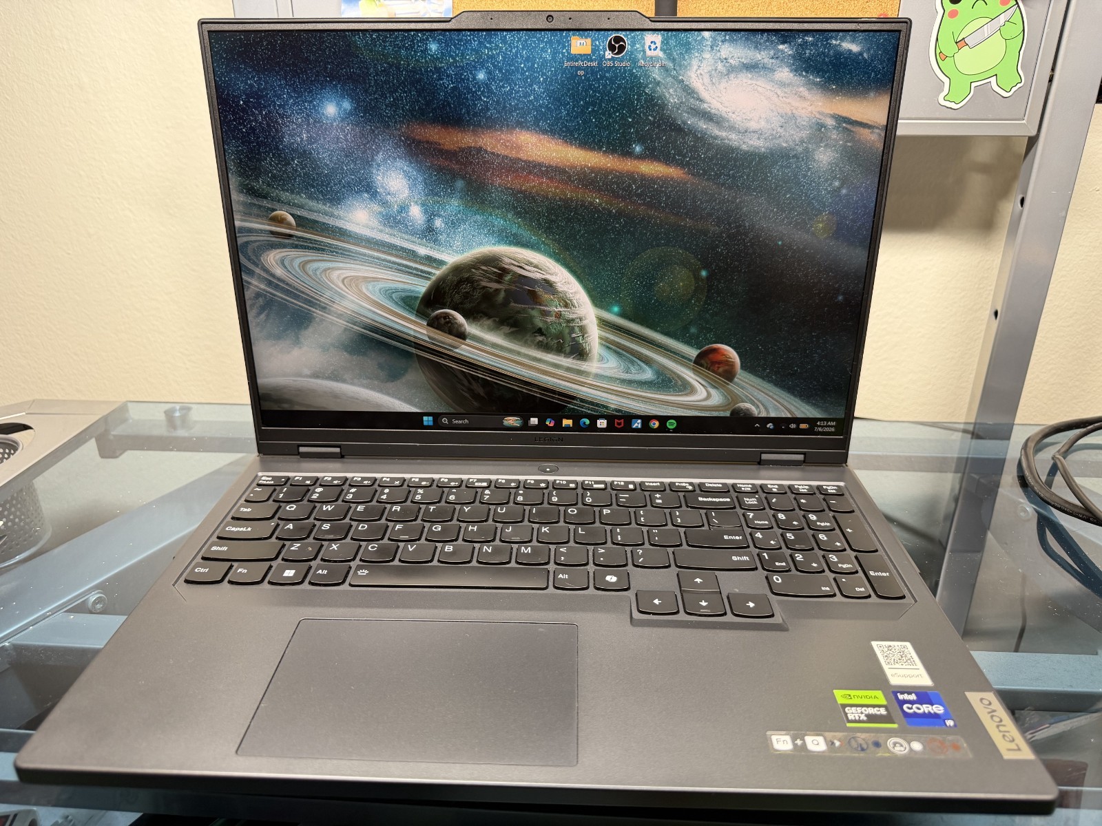 Lenovo Legion Pro 5i 16IRX8 16″ 500 Nits (1TB SSD,Intel Core i9 13th Gen., 5.40)