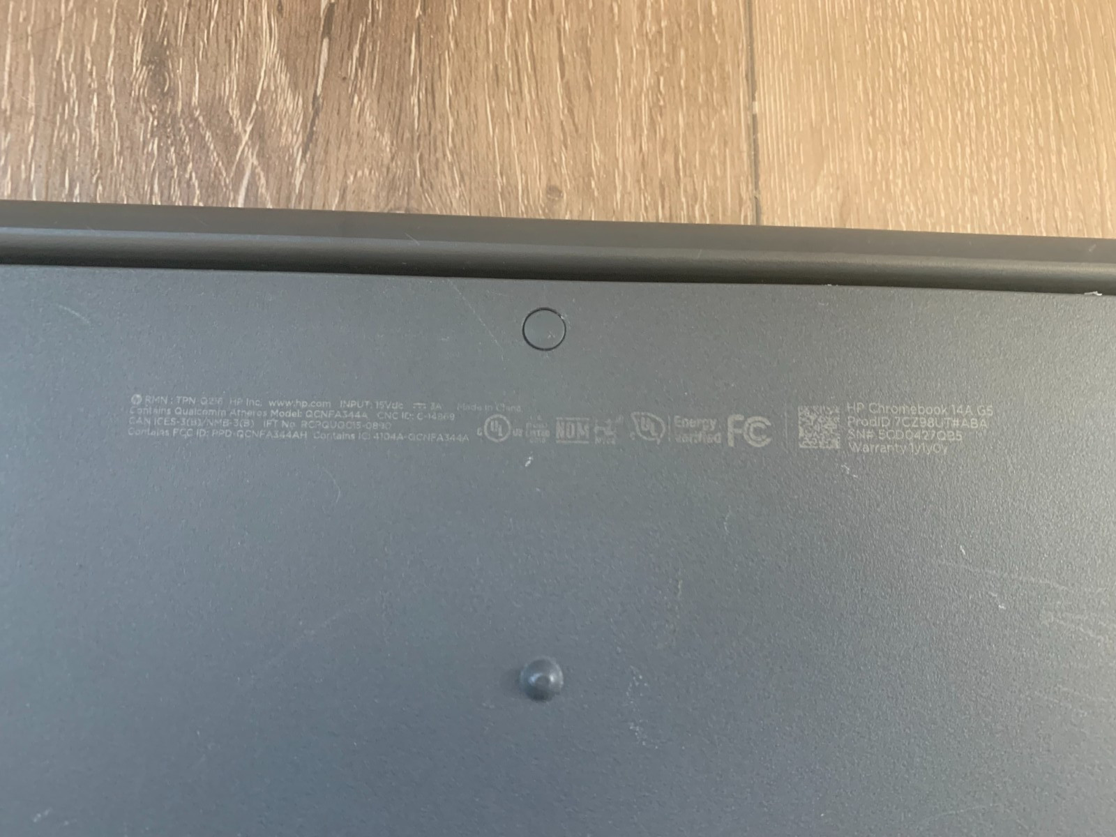 HP Chromebook 14A G5 14” AMD A4-9120C 1.60GHz CPU 4GB RAM 32GB eMMc Chrome OS