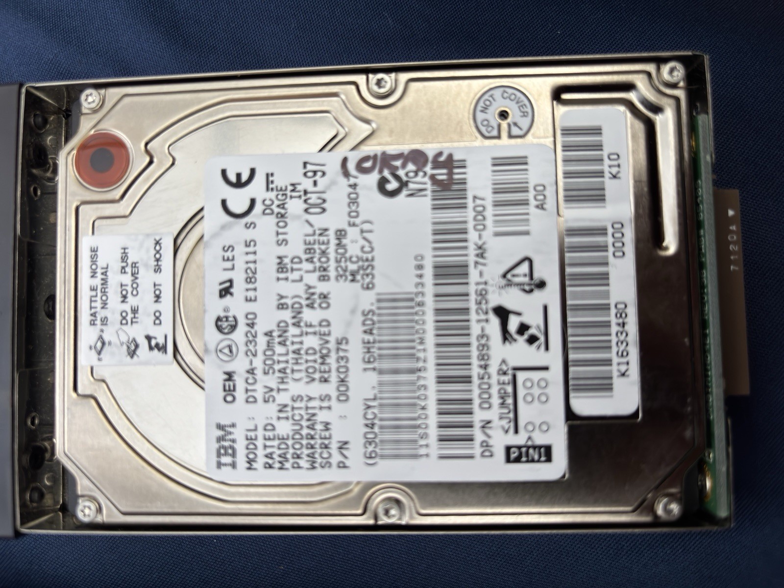 Dell Latitude CP M233ST, Boots to BIOS, Pentium 233MHz 128MB RAM, 3GB HDD, NO OS