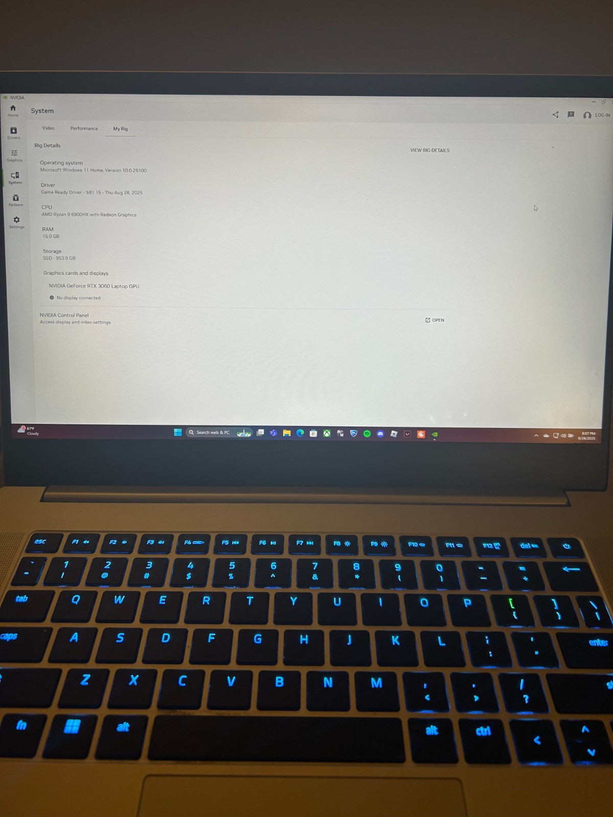 Razer Blade 14 144Hz FHD 3.3GHz Ryzen 9 6900HX 16GB 1TB SSD NVIDIA RTX 3060