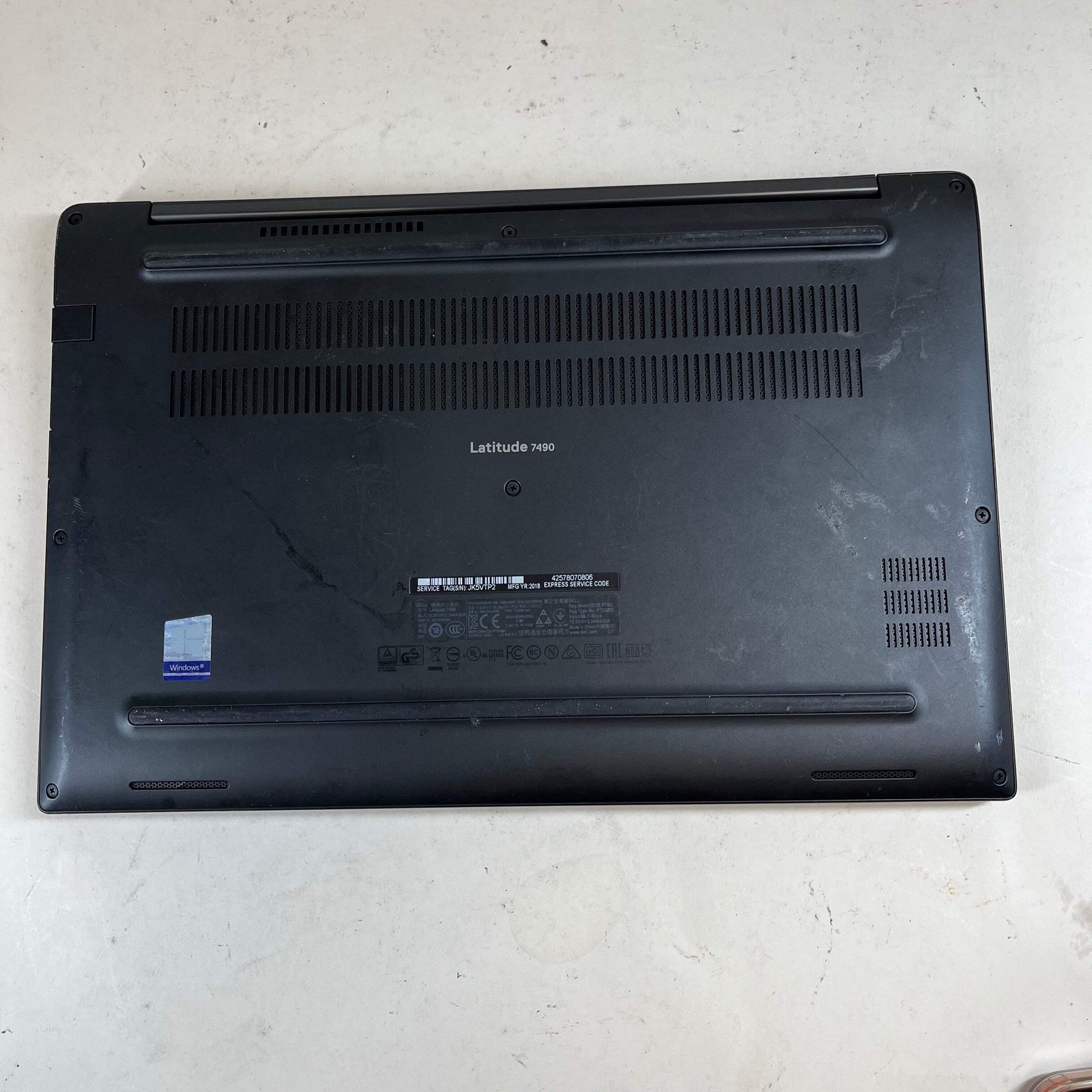 Broken Dell Latitude 7490 14″ i5-8350U 1.6GHz 8GB RAM 256GB SSD Cracked Screen