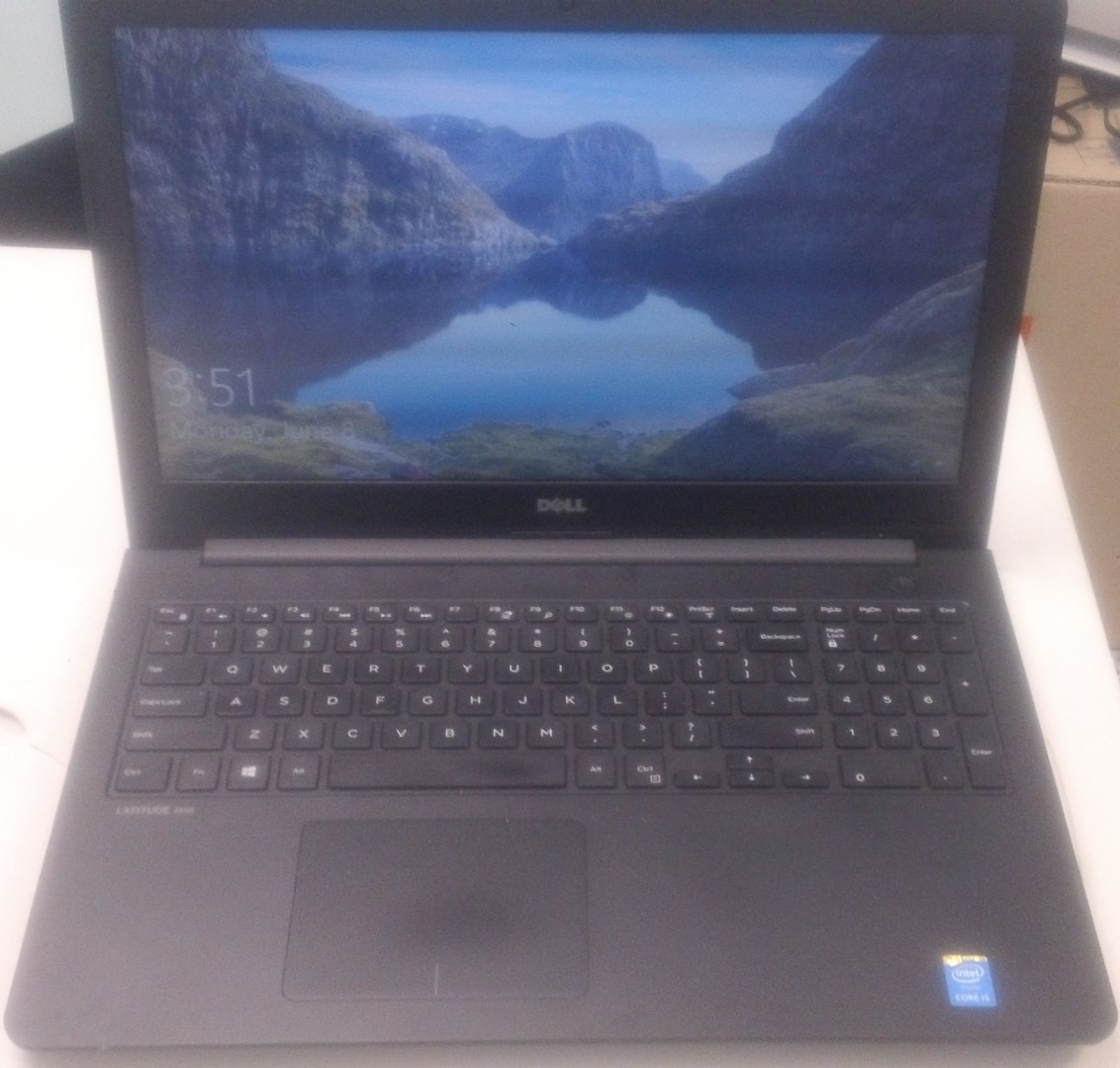 15.6″ Dell Latitude 3550 Laptop i5-5200U @ 2.20GHz 8GB RAM 256GB SSD Win 10 Pro