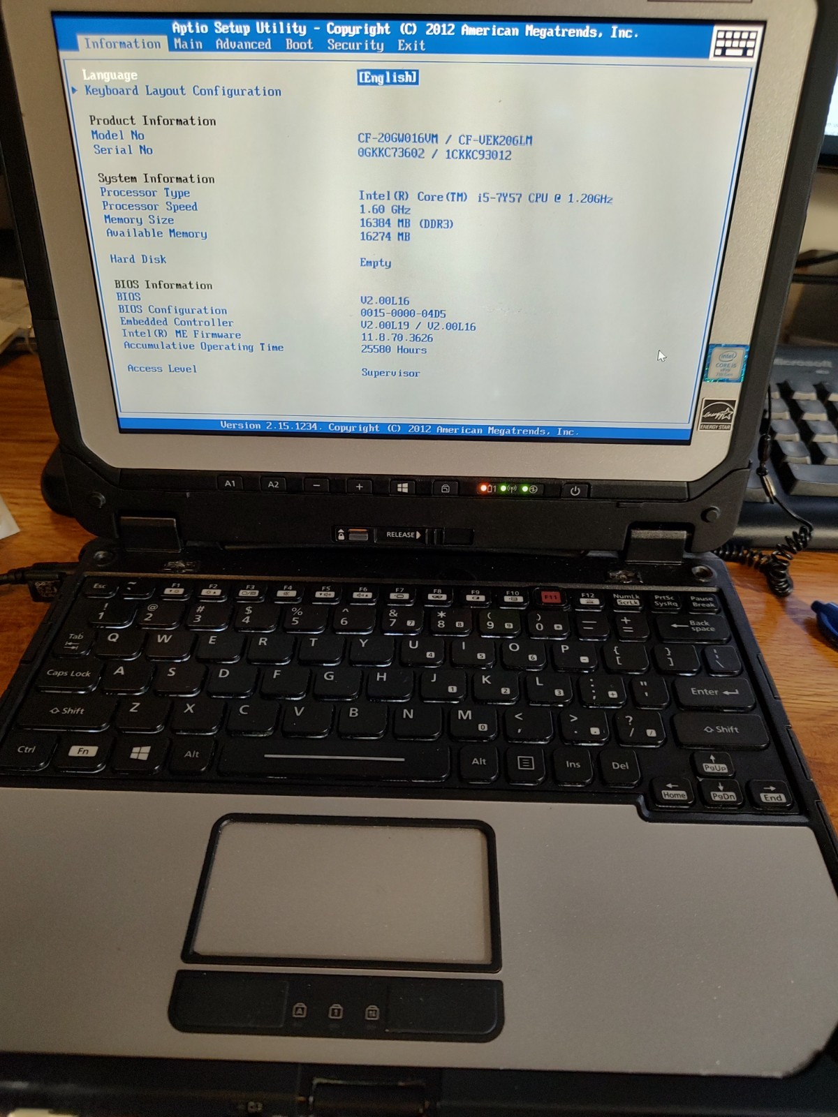 panasonic cf-20 toughbook