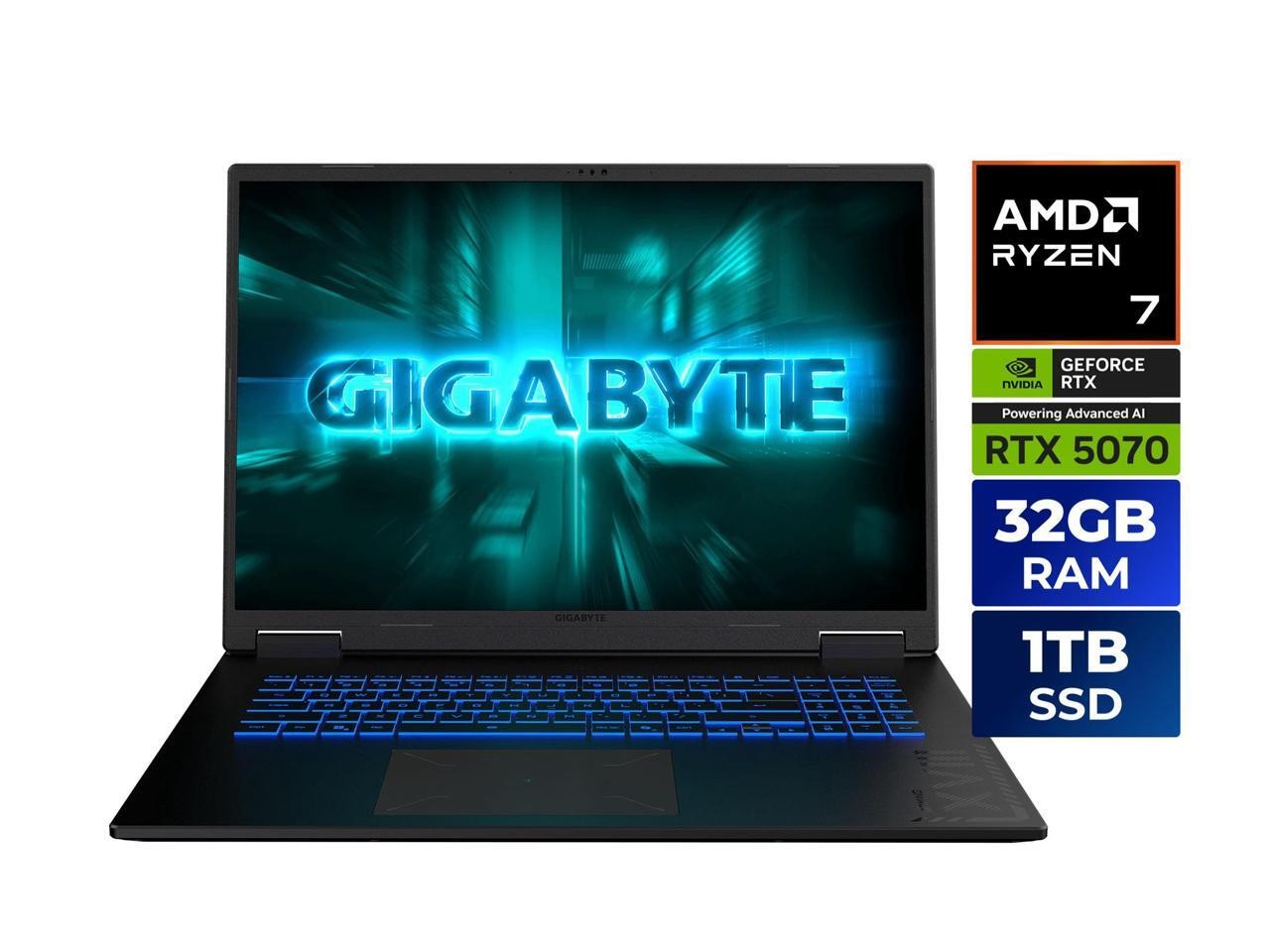 GIGABYTE GAMING A18 Gaming Laptop – 165Hz 2560×1600 WQXGA – NVIDIA GeForce RTX
