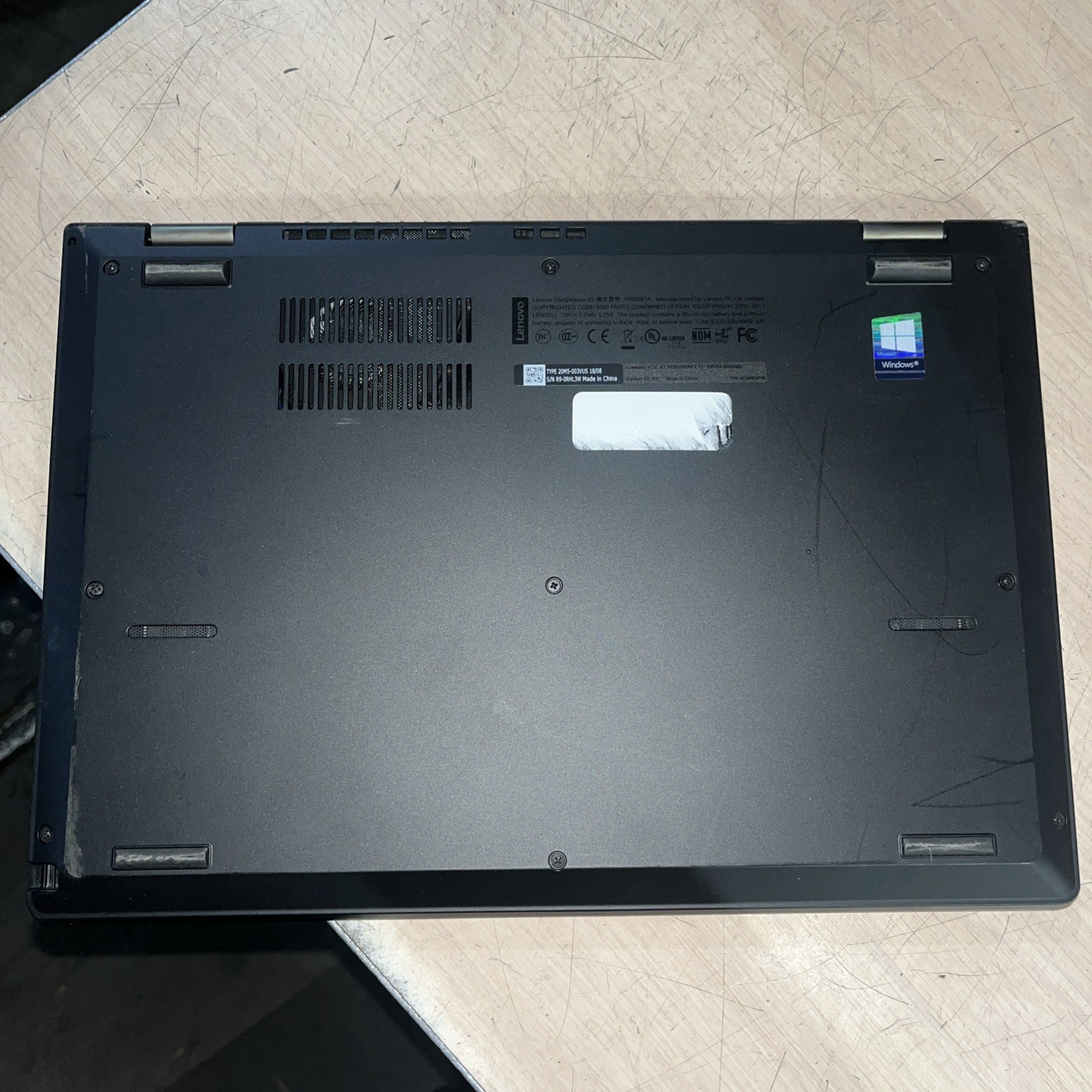 LENOVO THINKPAD L380 INTEL CORE I3-8130U 2.20GHZ 8GB RAM NO HD