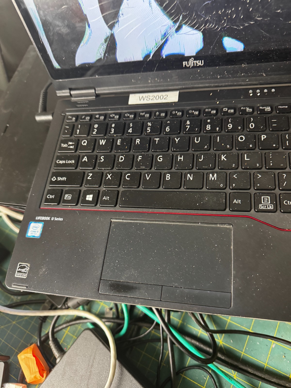 Fujitsu LifeBook U729X Core i5 8th Gen Laptop for Parts/Repair #5851