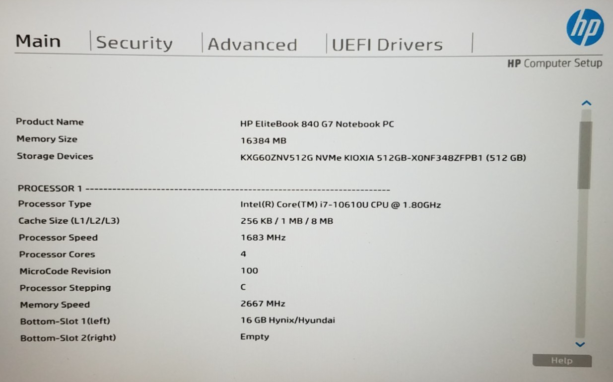 HP EliteBook 840 G7, 14″ Touch, i7-10610U@1.8GHz, 16GB RAM, 512GB NVMe, Lot of 3