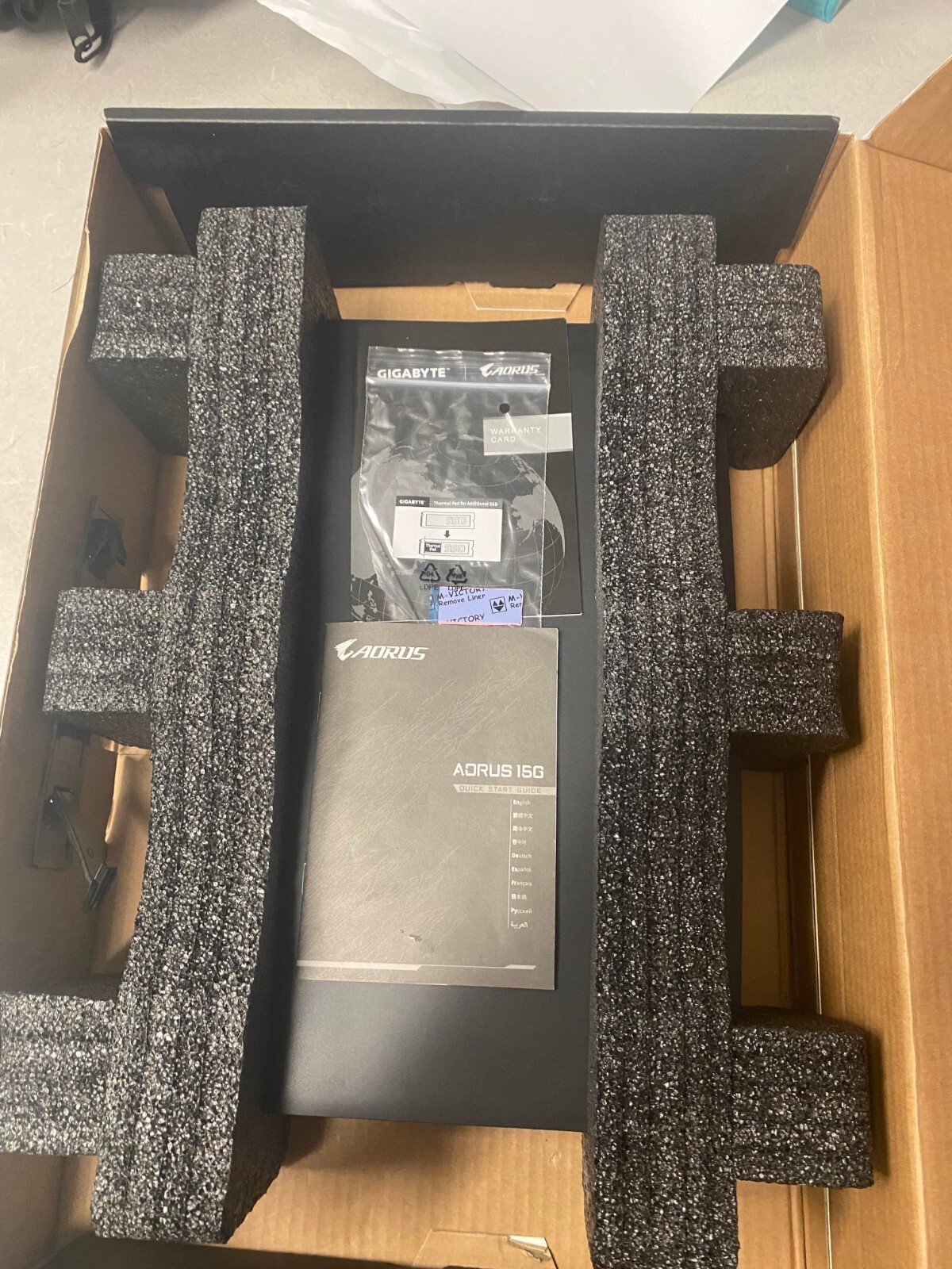 Brand New GIGABYTE AORUS 15G YC – 15.6″ FHD 