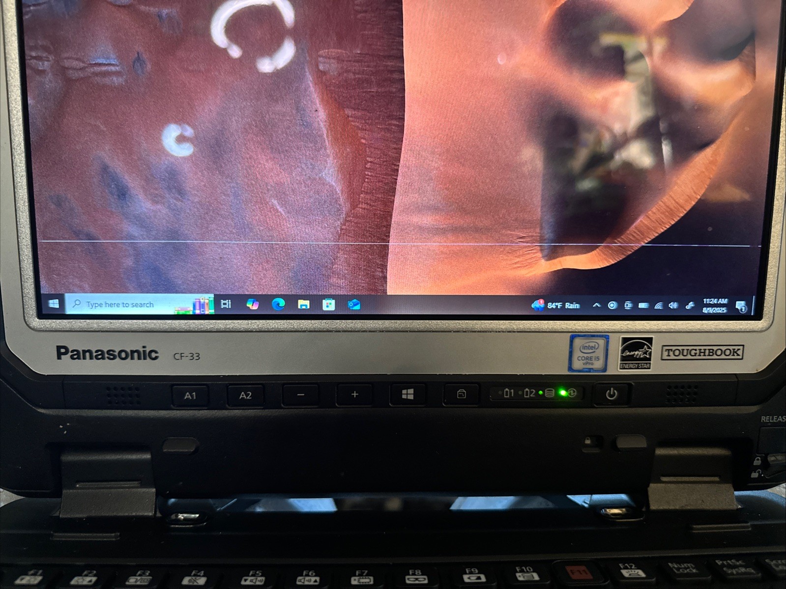 Panasonic Toughbook CF-33 Core i5 7300U 2.6GHz 16gig 128 NVMe Win 10 Pro Read