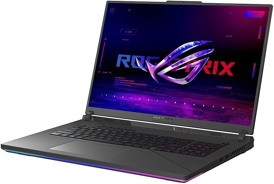 ASUS ROG Strix G18 Laptop i9-14900HX RTX4070 10TB SSD 64GB Notebook G814JIR-XS96