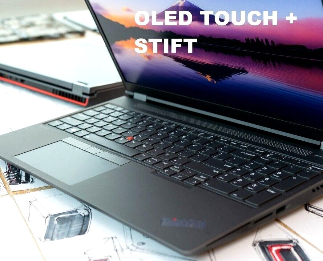 128GB Lenovo ThinkPad P16 NVIDIA A5500 i7-12850HX OLED 4K UHD-Touch Pen LTE Gar