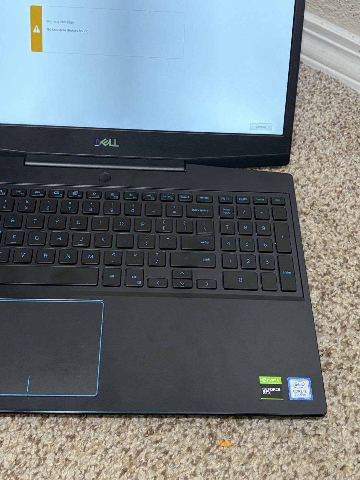 DEll G3 3590 15.6″ Full Hd Gaming Laptop i5-9300H GTX 1050 12Gb Ram 1TB READ