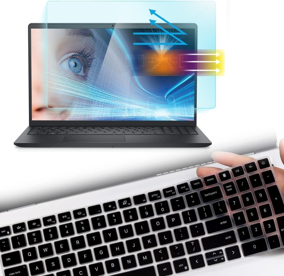 Screen Protector for Dell 15 DC15250 DC15255 15.6“ & Inspiron 15 3510 3511 3515
