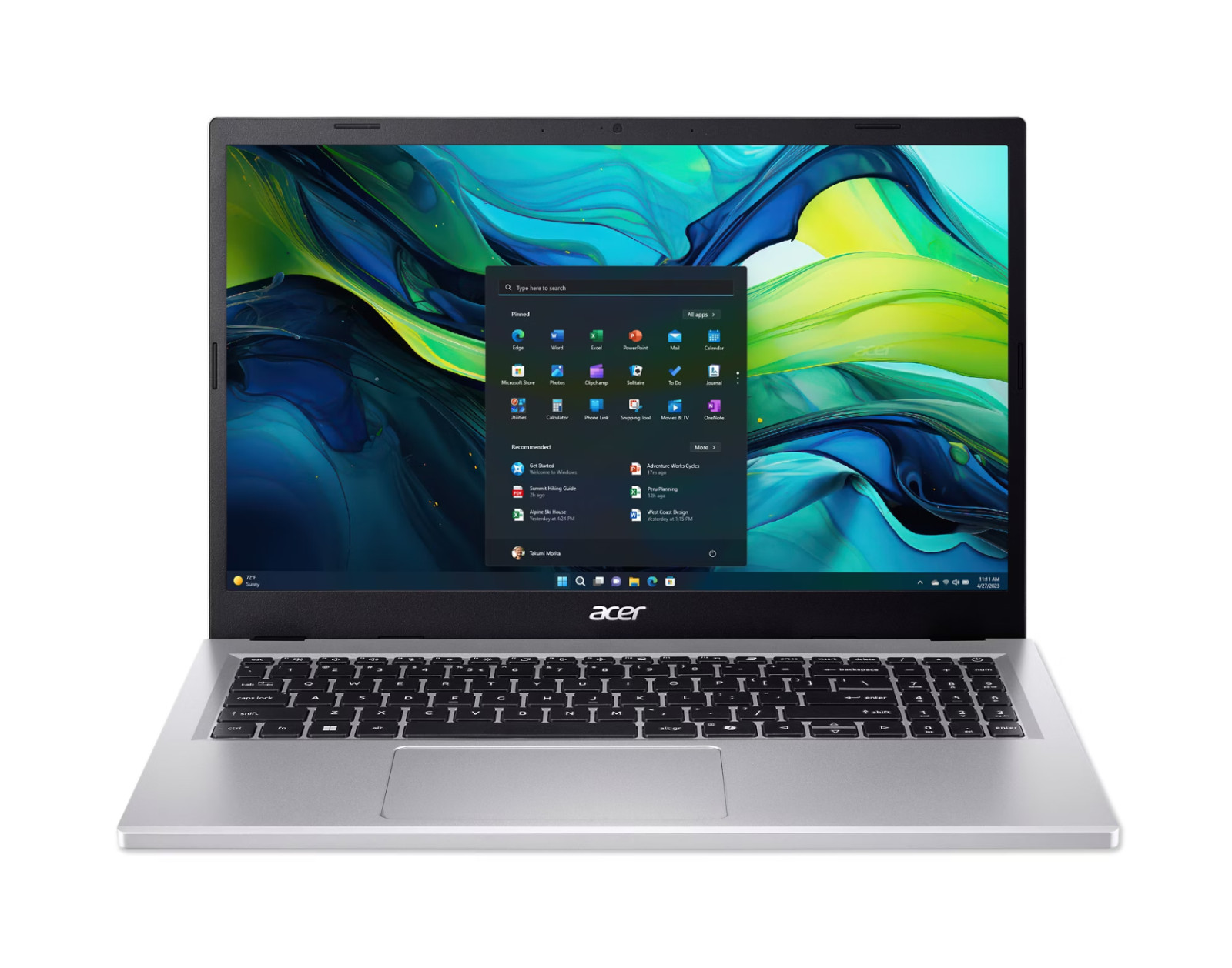 Acer Aspire Go 15.6″ FHD Laptop Intel Core 3 N355 8GB RAM 128GB UFS AG1532PT36KT