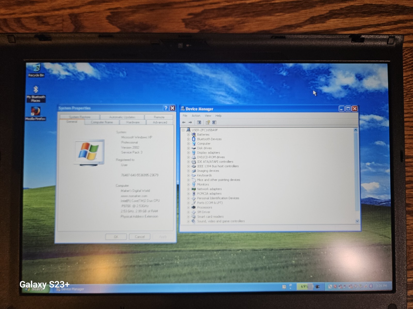 ThinkPad T400 4 GB/250 GB HDD/14″ 1280×800/ Windows XP. Ready to Use