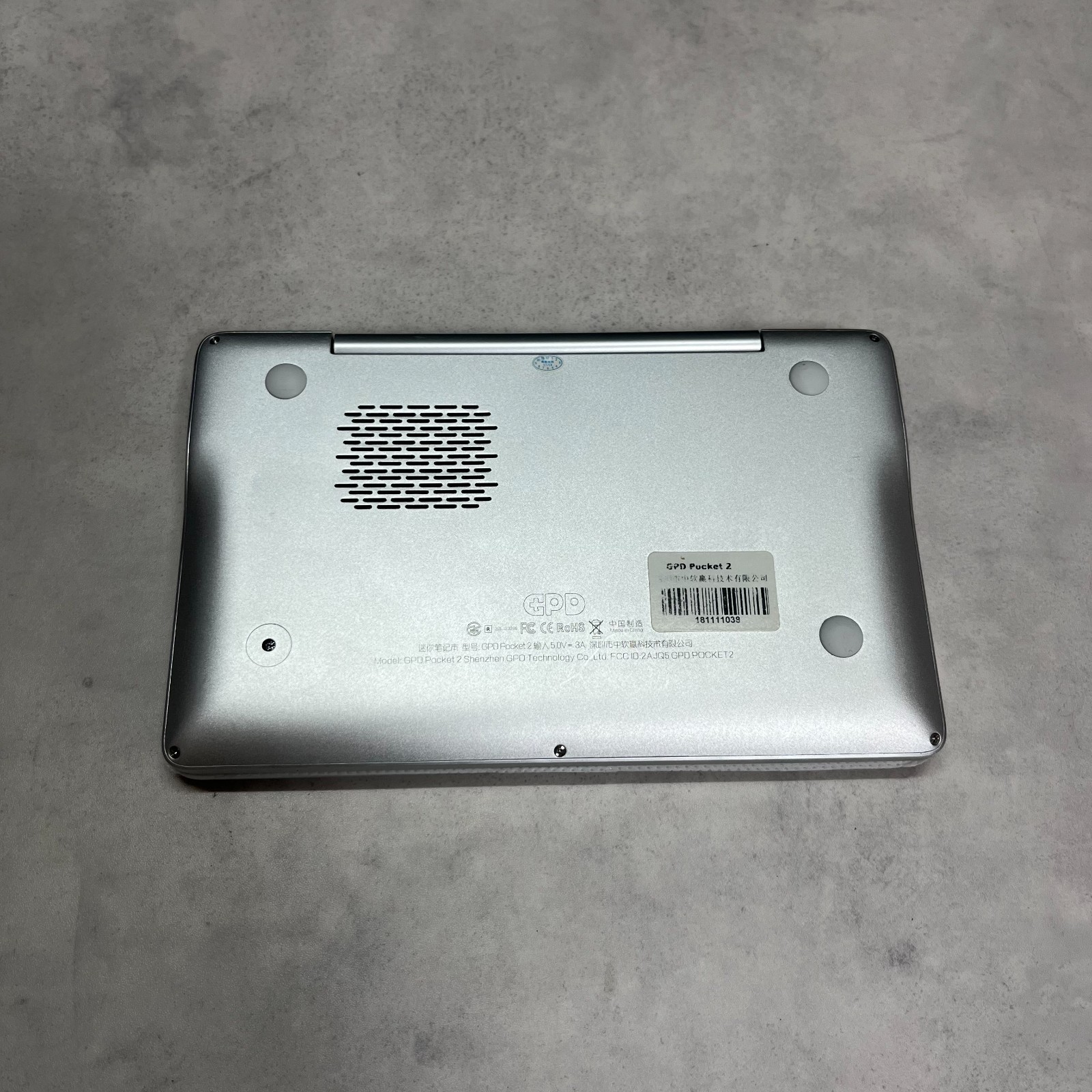 GPD Pocket 2 Win10 Intel Core m3-7Y30 Touch Screen 8GB SSD 128GB ROM Tested Good