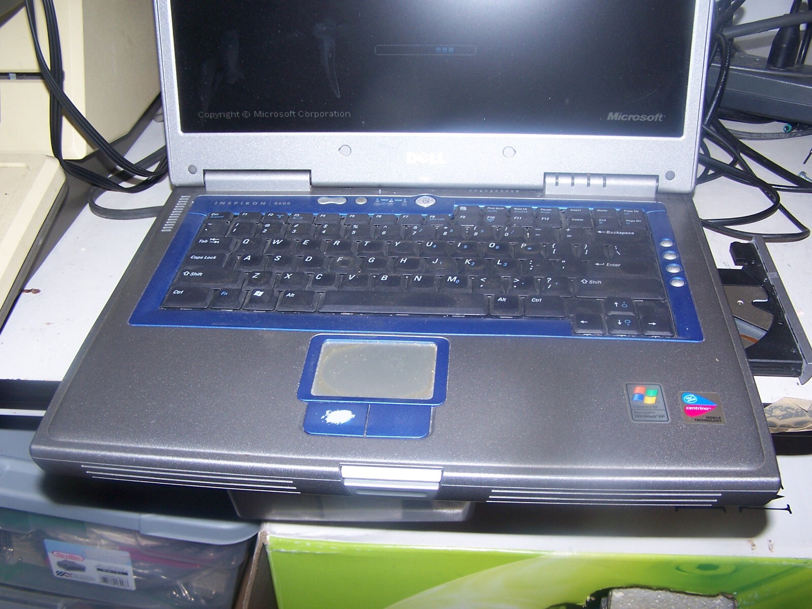 Dell Inspiron 8600 Laptop with Windows XP SOLD AS IS