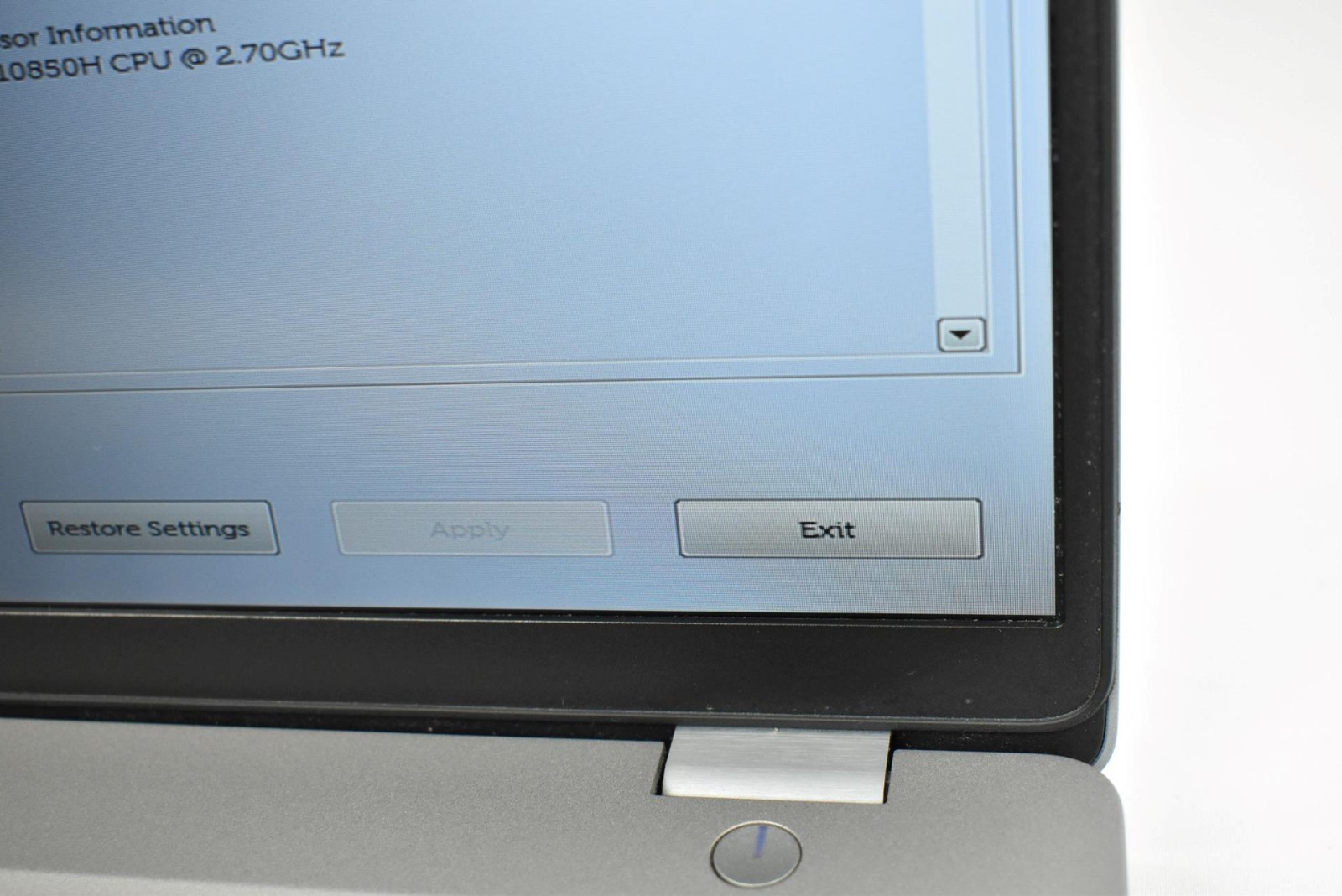 Dell Latitude 5511 Laptop i7-10850H 2.7GHz 16GB 256GB HD No OS 15.6″ *See Issues