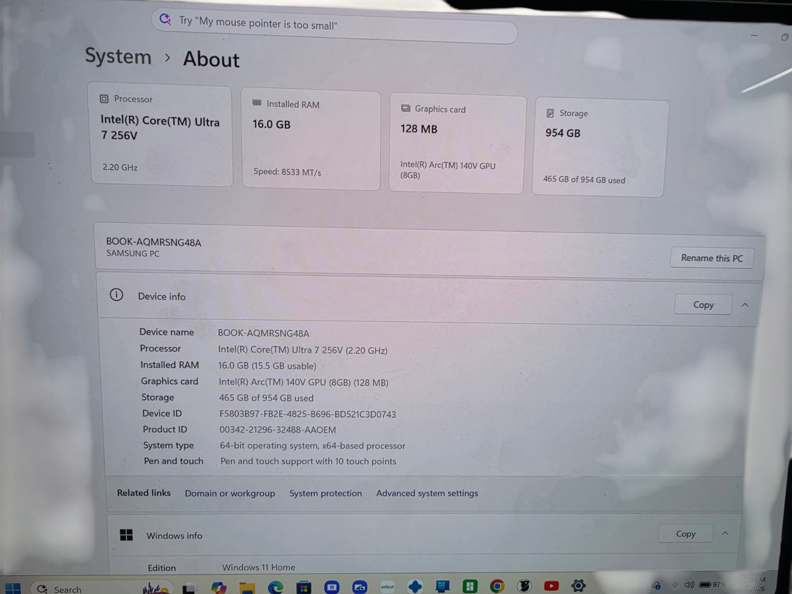 Galaxy Book5 Pro 360, 16 , Intel® Core™ Ultra 7, 1TB