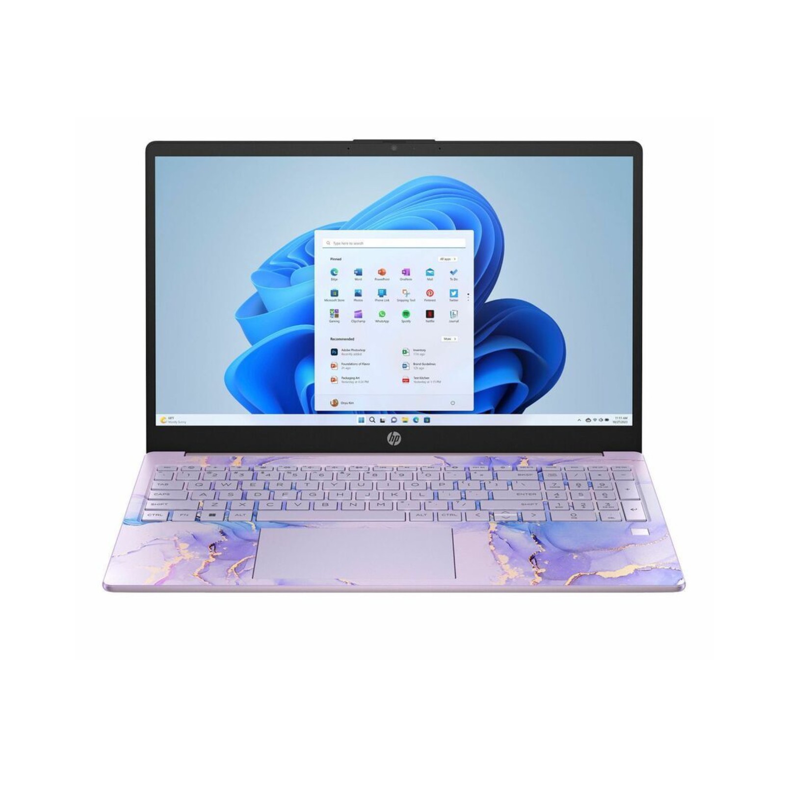 HP 15-fd0123ds 15.6-Inch HD Touch Intel N-Series 4GB RAM 128GB UFS Win11 Home S