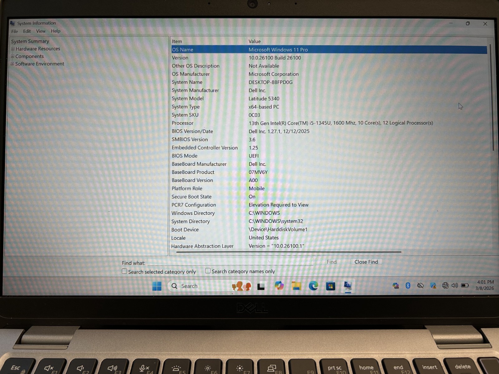 Laptop Dell Latitude 5340 12.5″ Core i5-1345U @1.60Ghz 512GB SSD 32GB RAM Win 11