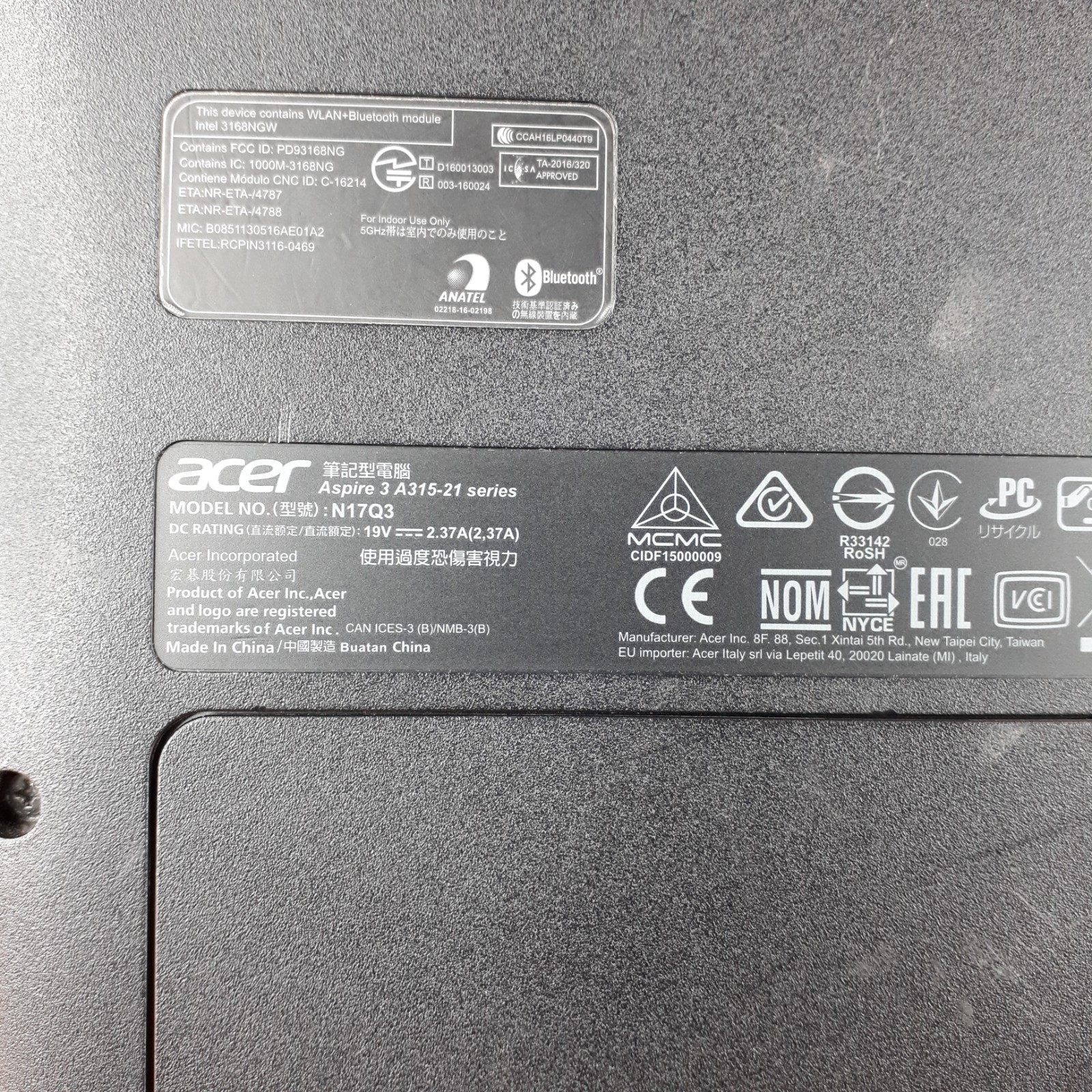 Acer Aspire 3 A315-21 N17Q3 15.6″ Laptop AMD A9-9420 12GB RAM 500GB W11H
