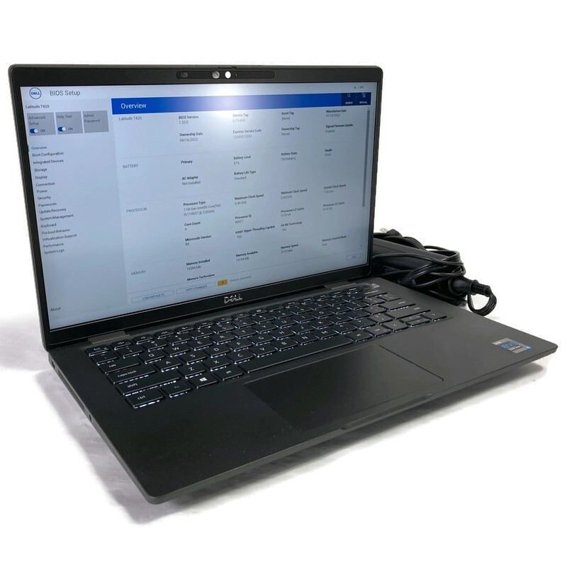 Dell Latitude 7420 14″ Laptop i5-1145G7 2.6GHz – 16GB – 256GB NVMe SSD – Win 11