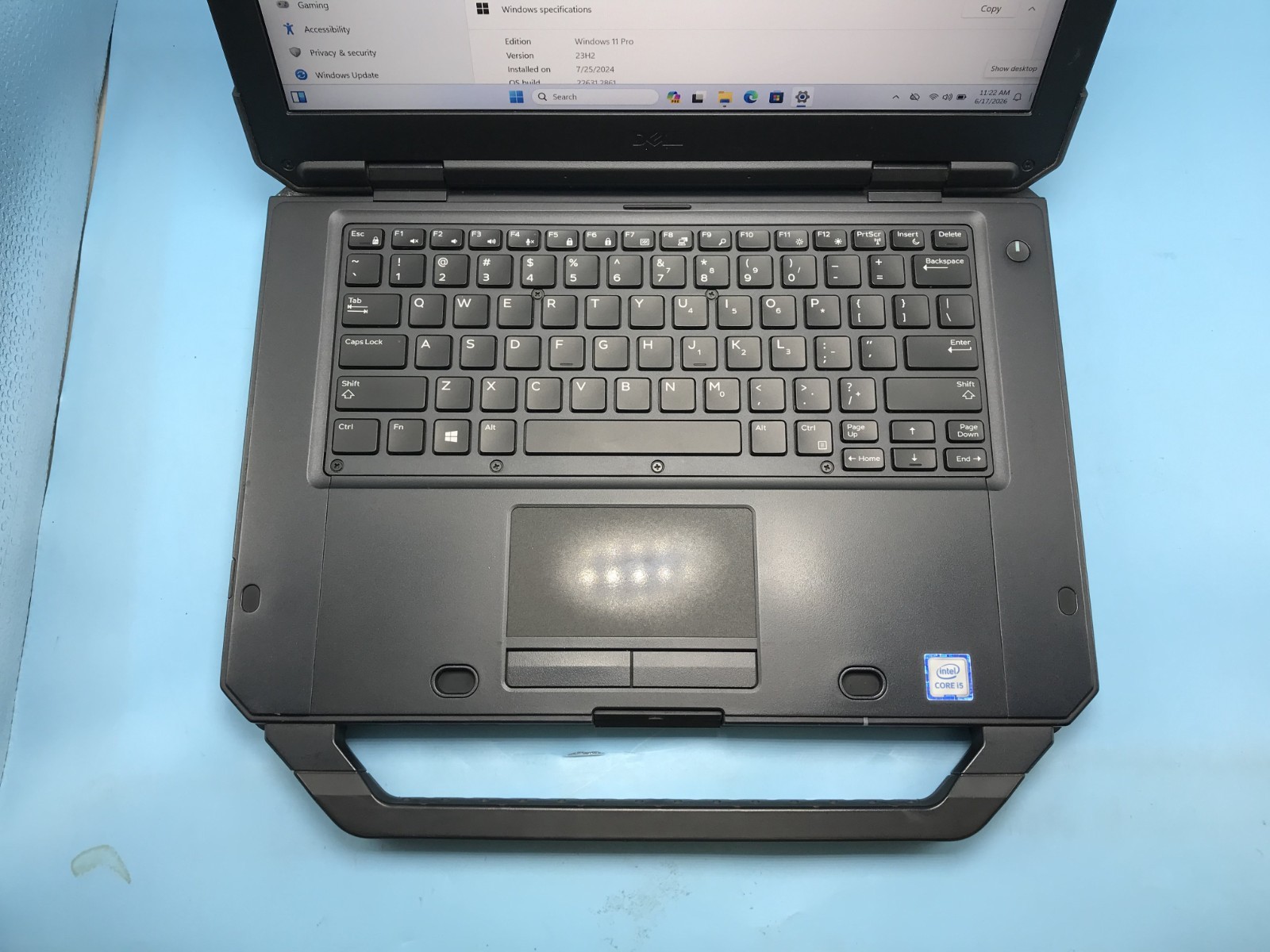 Dell Latitude 5420 Rugged 14″ Core i5-8350U 1.70GHZ 16GB RAM 512GB SSD Windows11