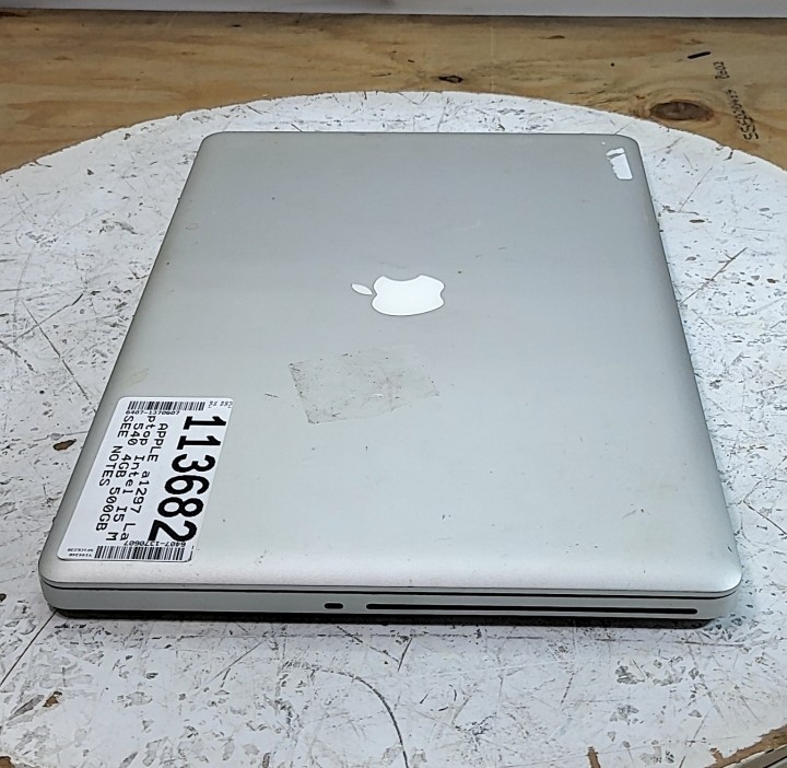 APPLE a1297 Laptop Intel I5 M 540 4GB 500GB SEE NOTES