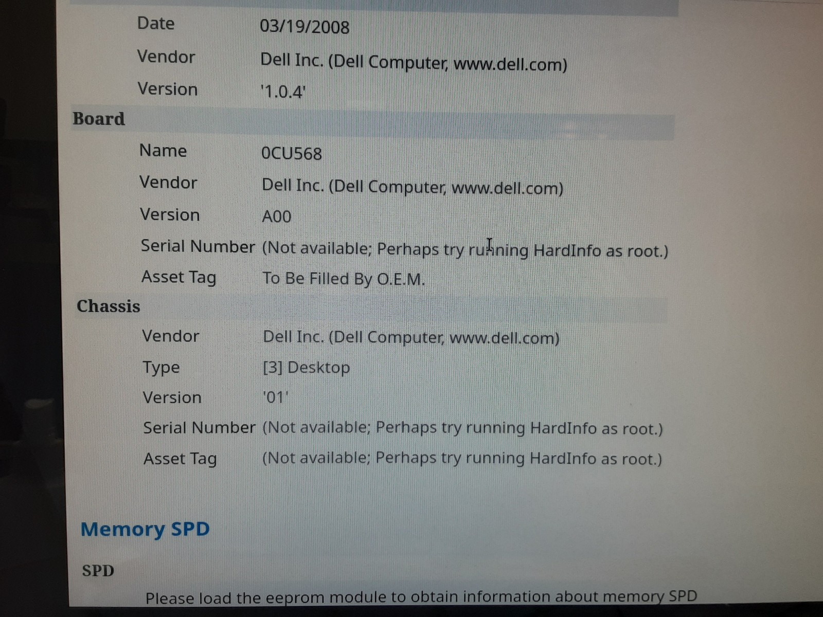 VINTAGE Dell XPS A2010 All-In-One Desktop Computer 2GB RAM, 500GB Hard Drive