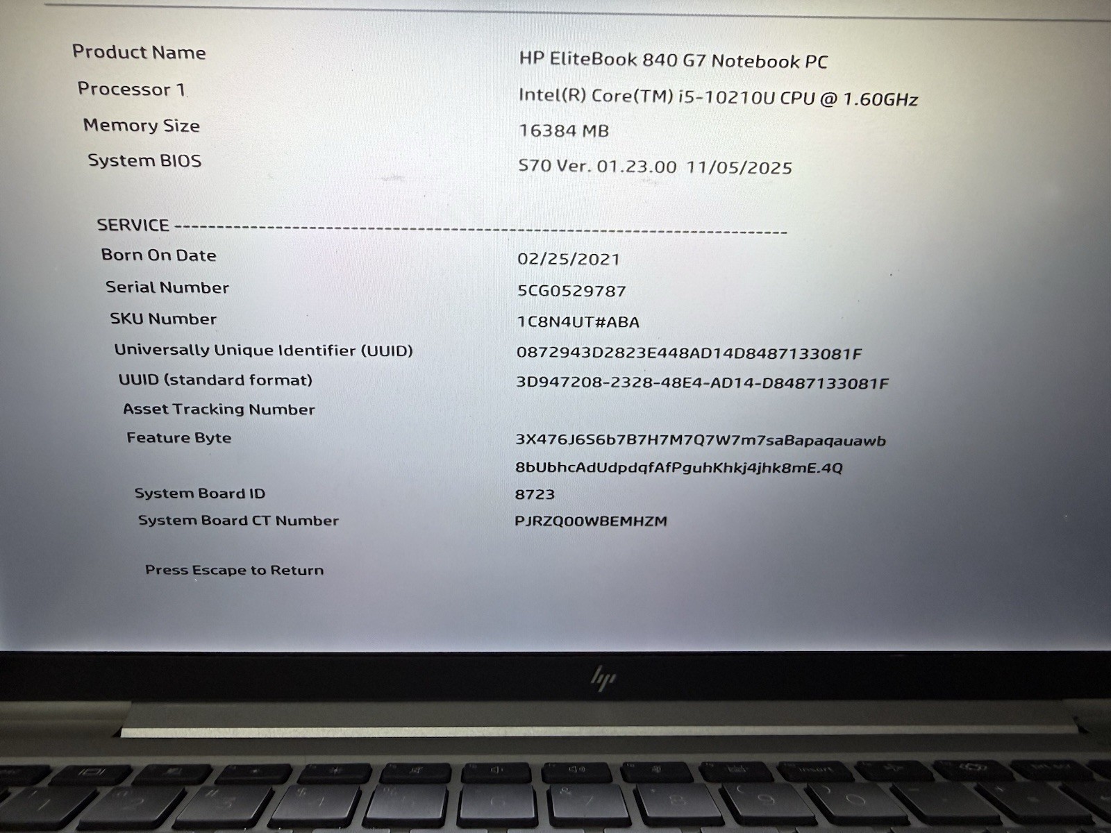 ✔️HP EliteBook 840 G7 14″ i5-10210U 16Gb 512Gb NVMe WIN11PRO ✔️USB-C Dock w/ P/S