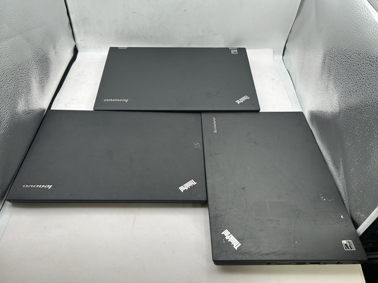 Lot of 3 Lenovo ThinkPad For Parts/Repair No AC 5-19-1