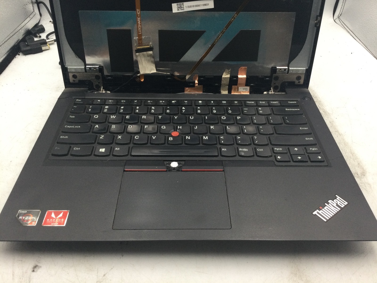 LENOVO THINKPAD E490 – FOR PARTS – RYZEN 5 – NO RAM – NO LCD-READ DESCRIPTION-BB