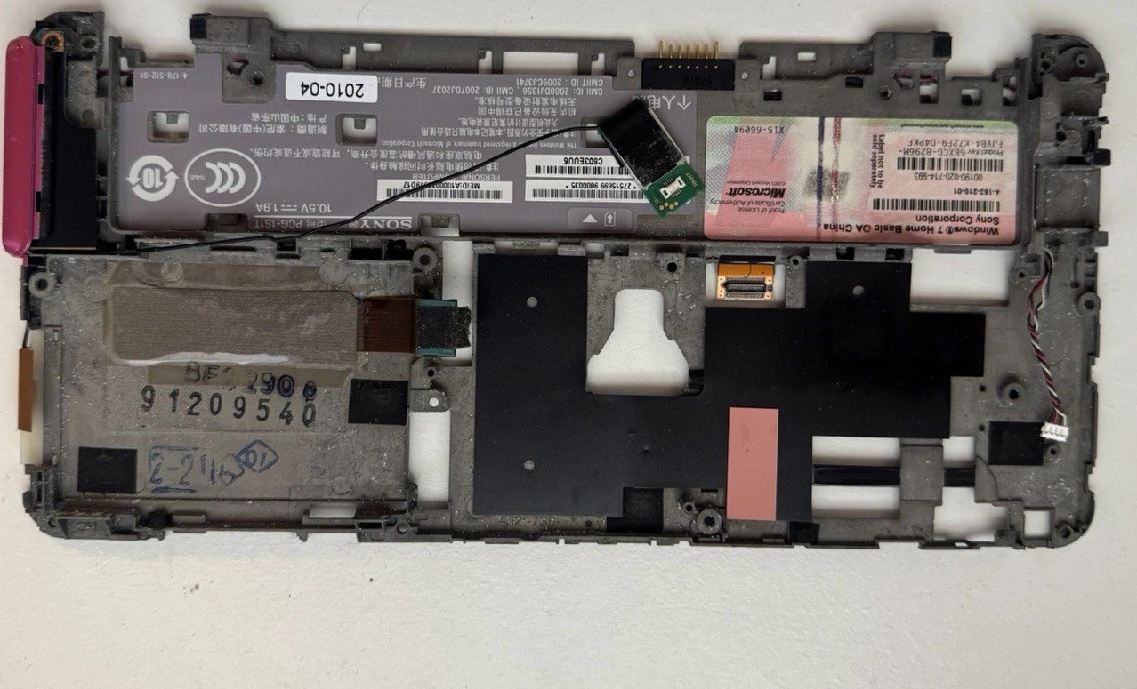 Faulty SONY VAIO Type P VGN-P49J SSD various parts for sell