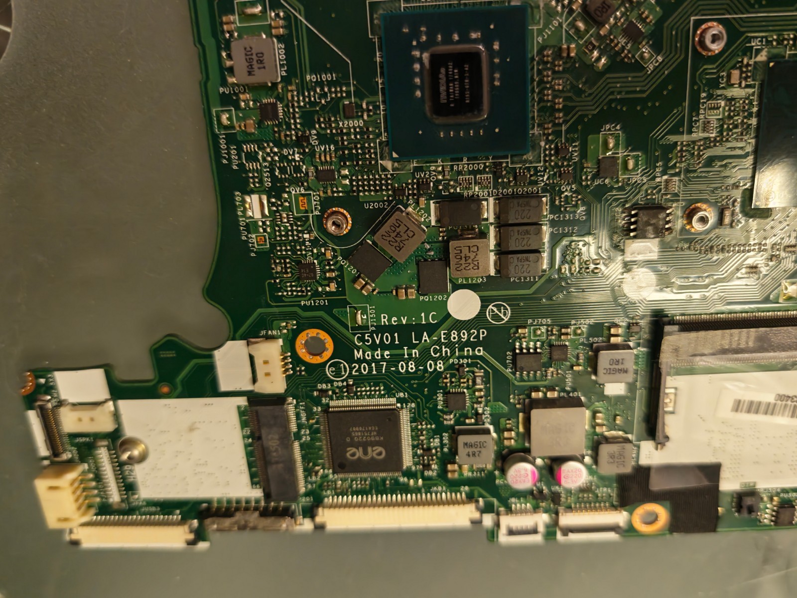 ACER A515-51 A615-51 A315-51 MOTHERBOARD LA-892P I7-8550U GEFORCE MX150 #