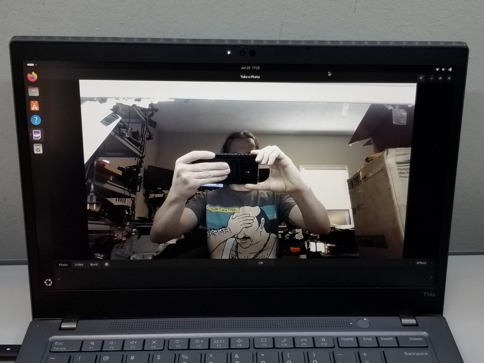 AS-IS Lenovo ThinkPad T14s 14″ i7-1185G7 1.2GHz 16GB 256GB NVMe Iris Xe Ubuntu