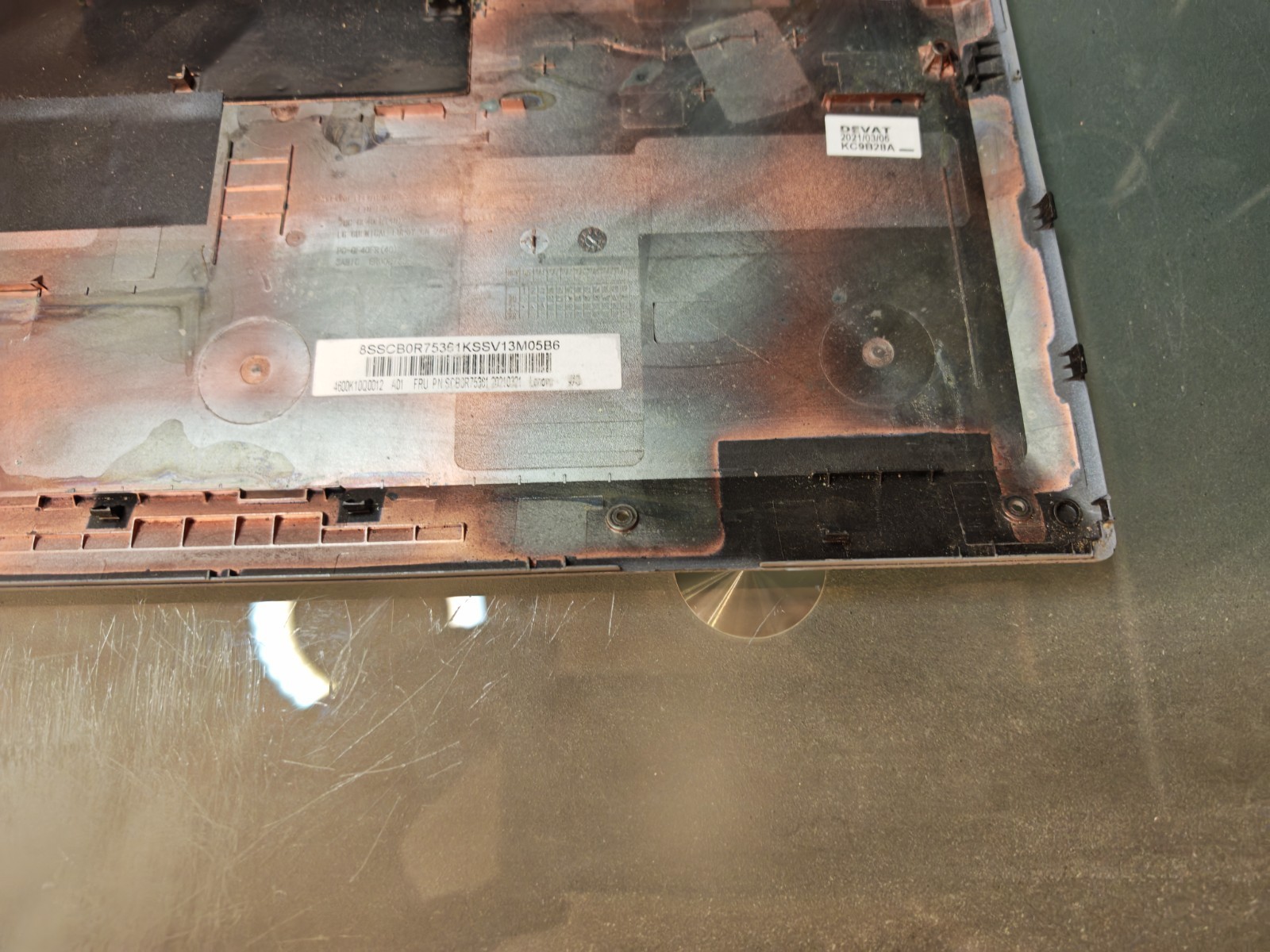 LENOVO FLEX 5 5-14ARE05 5-14IIL05 5-14IT BOTTOM CASE SCB0R75361