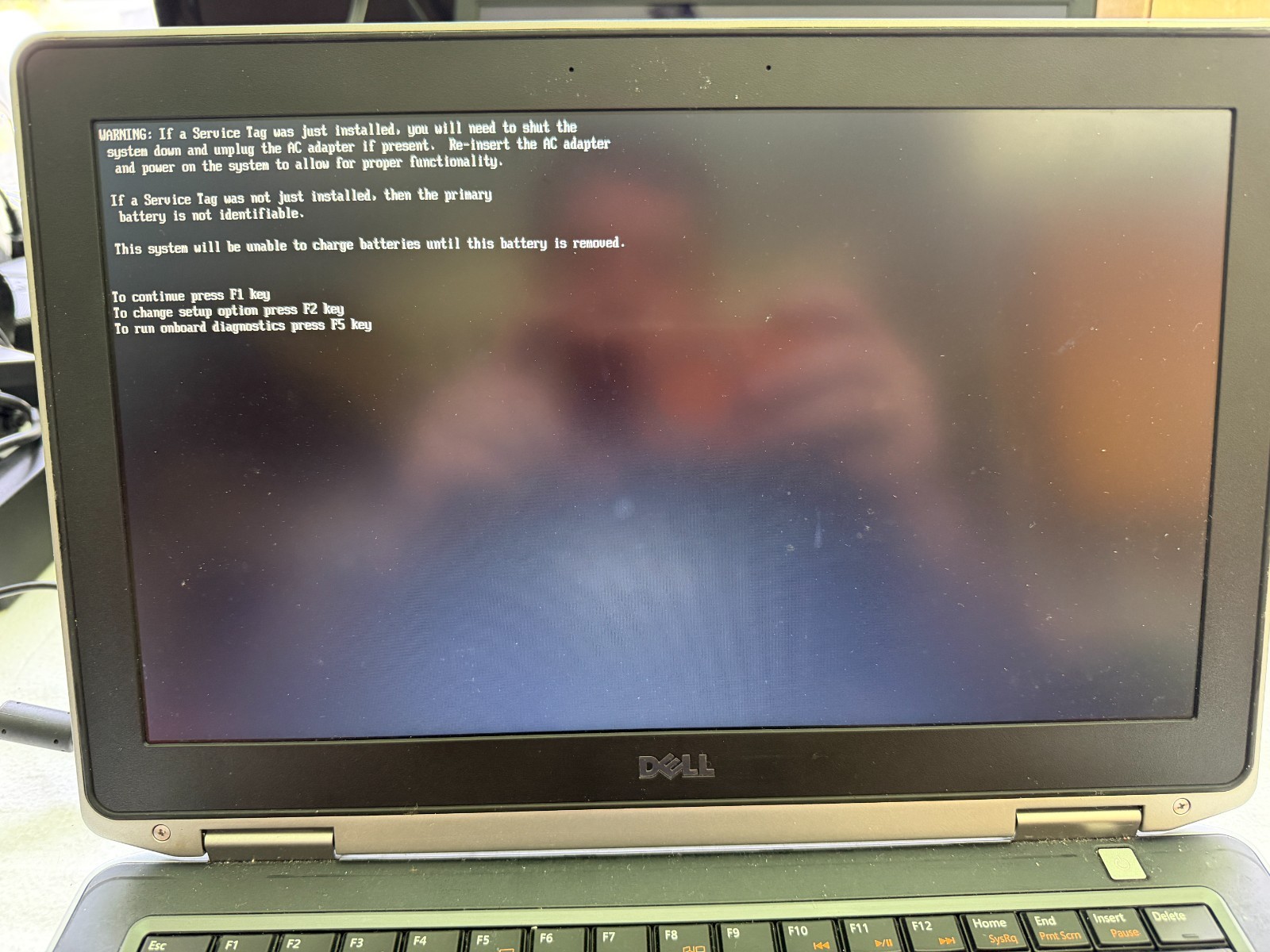 Dell Latitude E6330 Intel Core i5 boots but is locked – for parts only