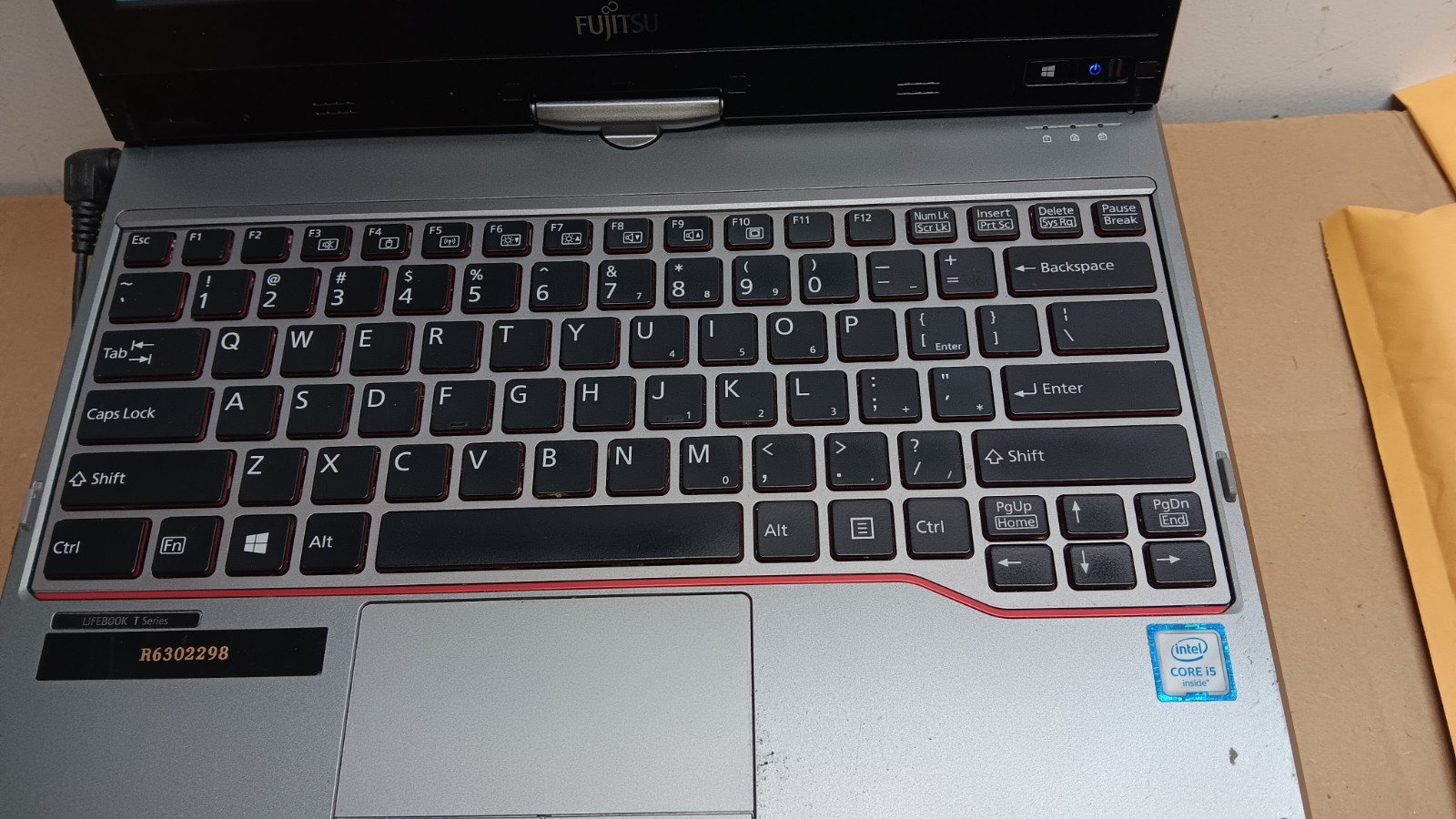 Lot of 4 Fujitsu LifeBook T726 T725 Laptops For Parts or Repair